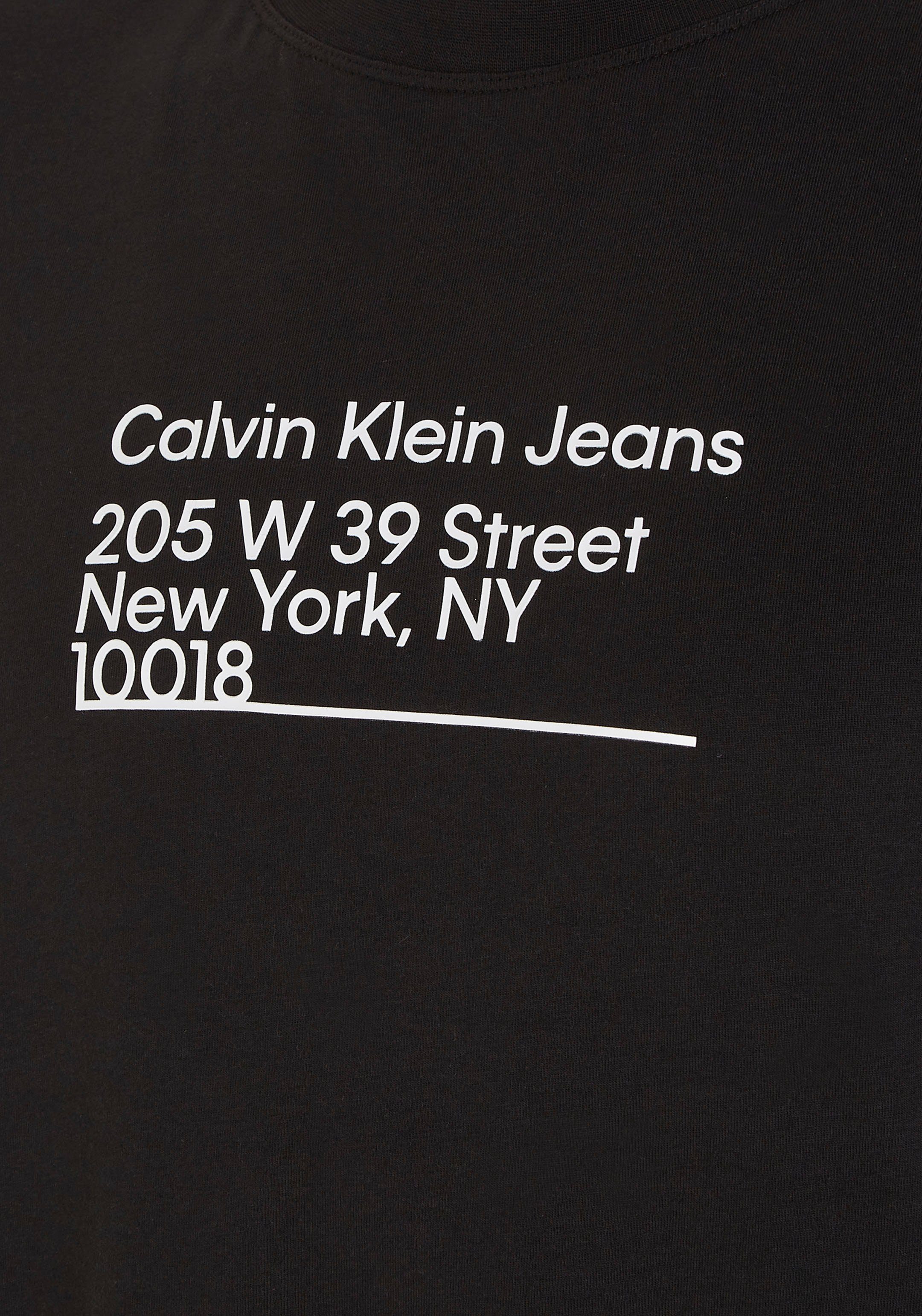TEE CK PLUS LOGO Jeans T-Shirt Plus Calvin ADDRESS Klein