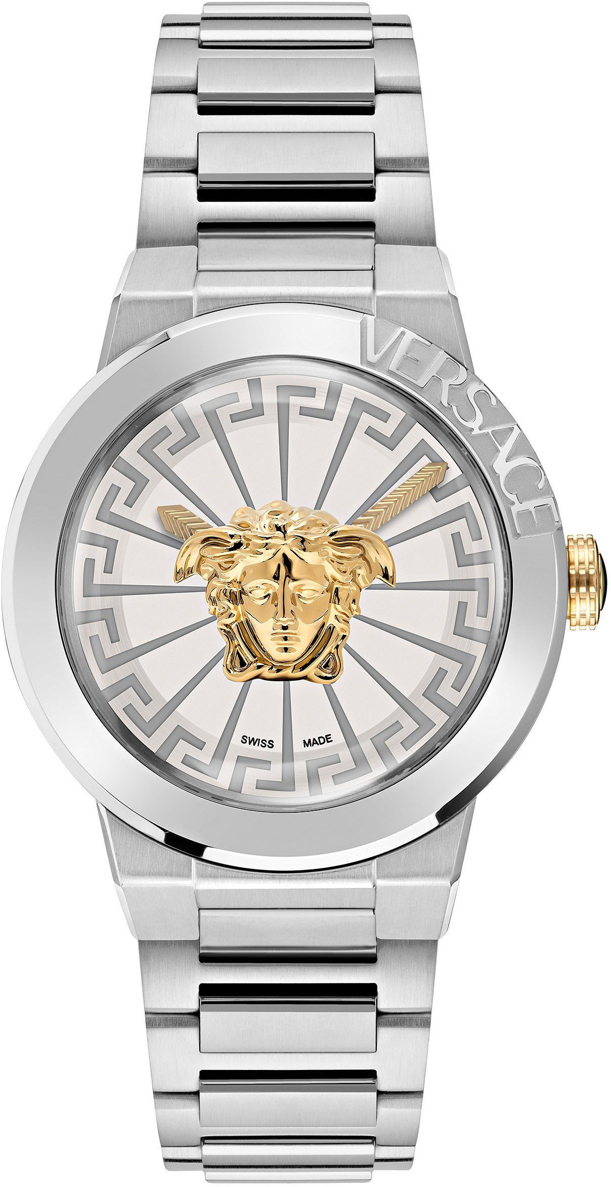 Schweizer INFINITE, Versace silber Uhr VE3F00322 MEDUSA