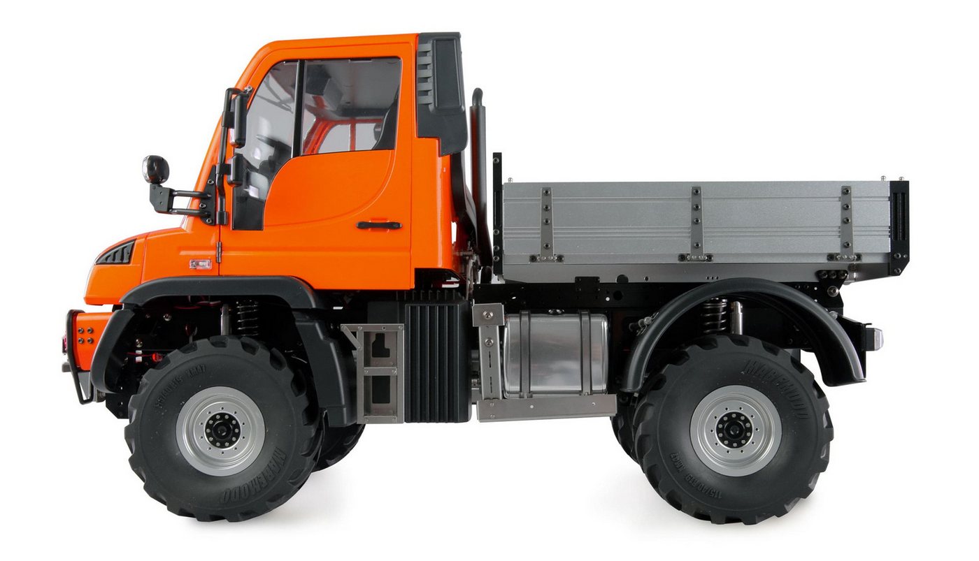 Thumbnail - Amewi RC-LKW Amewi RC Mercedes-Benz Unimog Geräteträger 4WD 1:10 ARTR orange