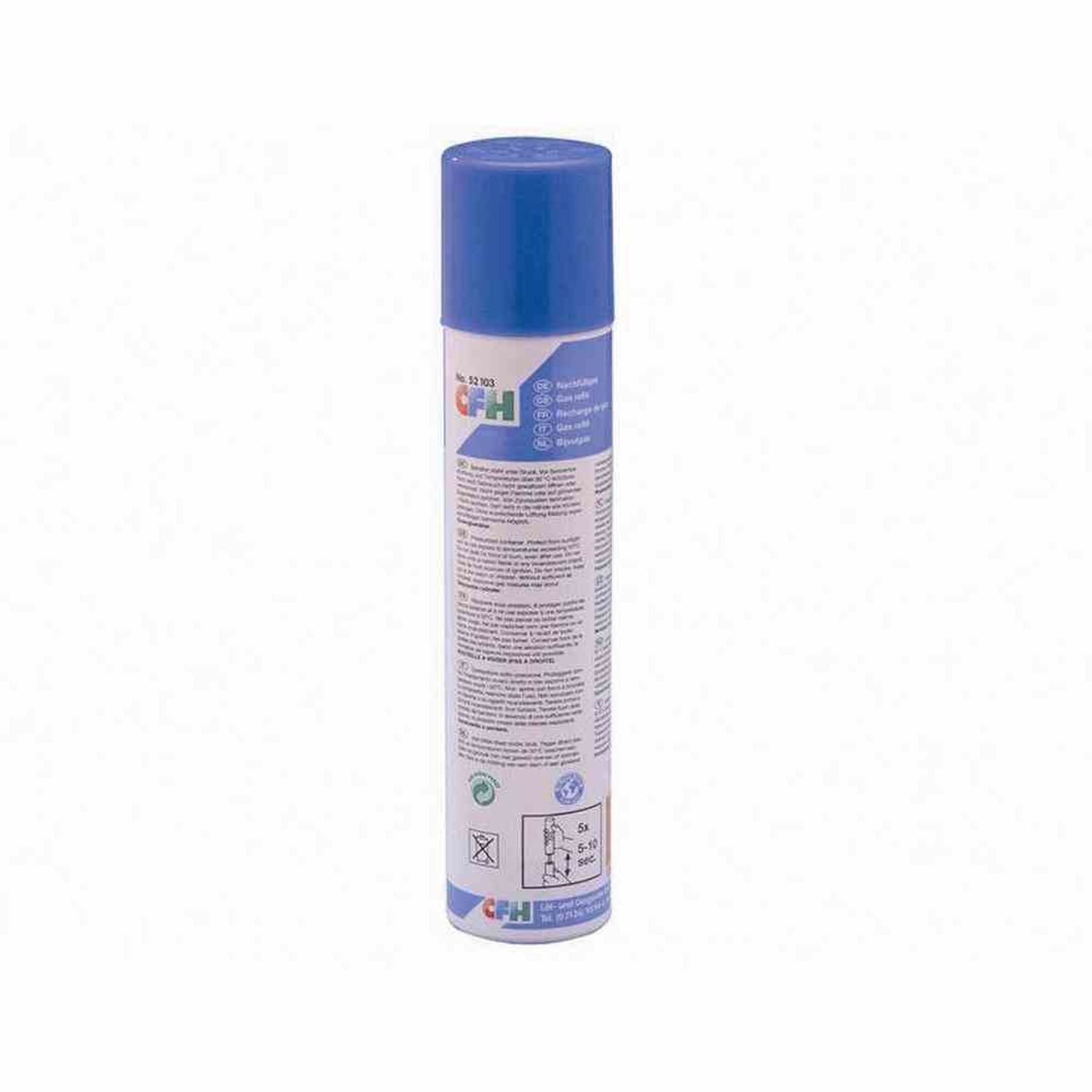CFH Gas Nachfüllgas-Butan 100ml mit Adaptern