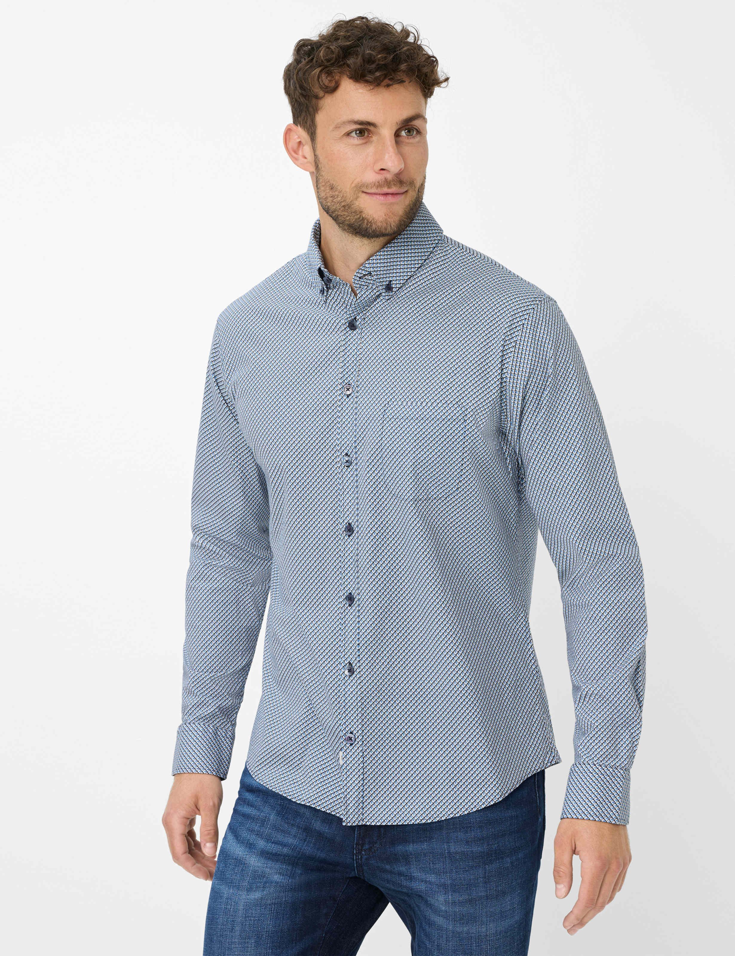 Brax Langarmhemd Style DANIEL günstig online kaufen