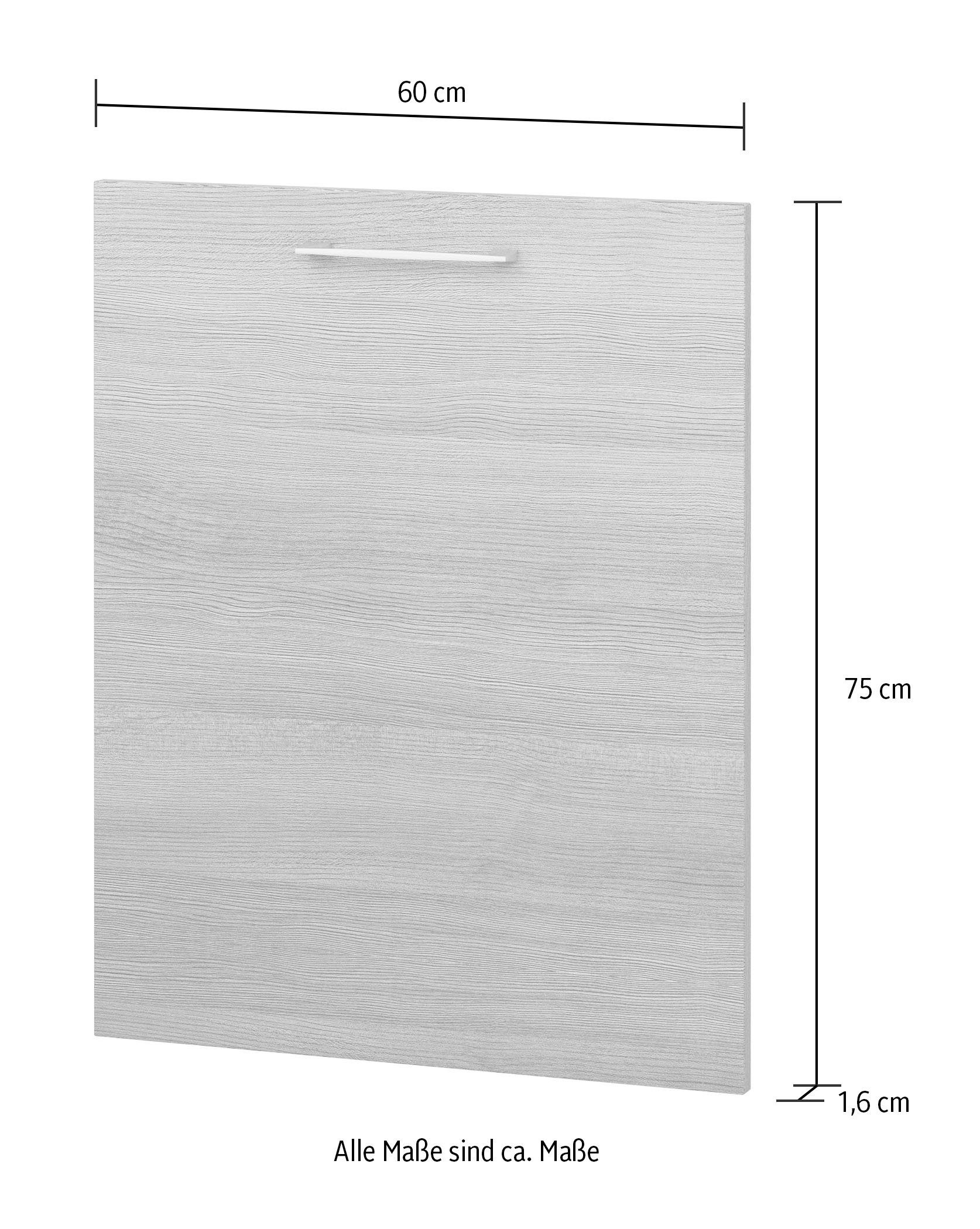 Express Küchen Möbelblende Trea TGS60-01, für voll integrierbare Geschirrspüler – Bild 5 von 5