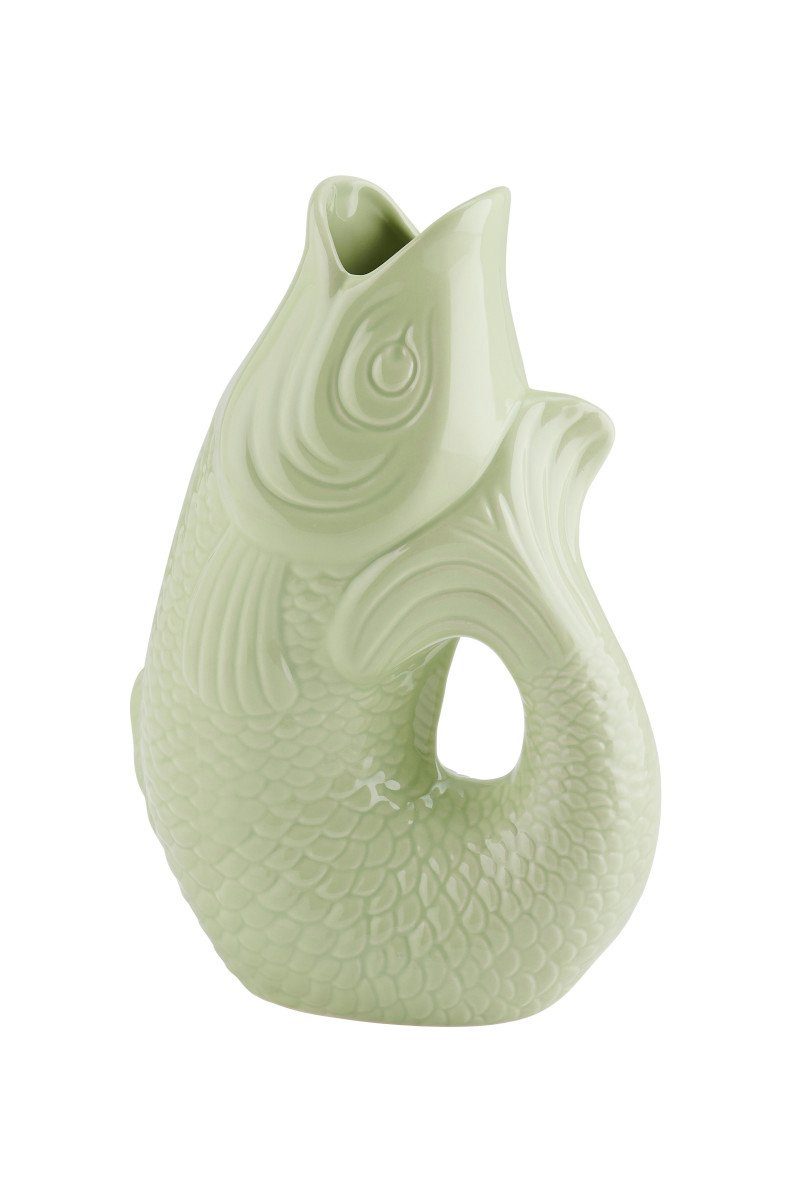 Giftcompany Dekovase Monsieur Carafon Vase / Karaffe Fisch S seafoam 1,2l (Vasen)