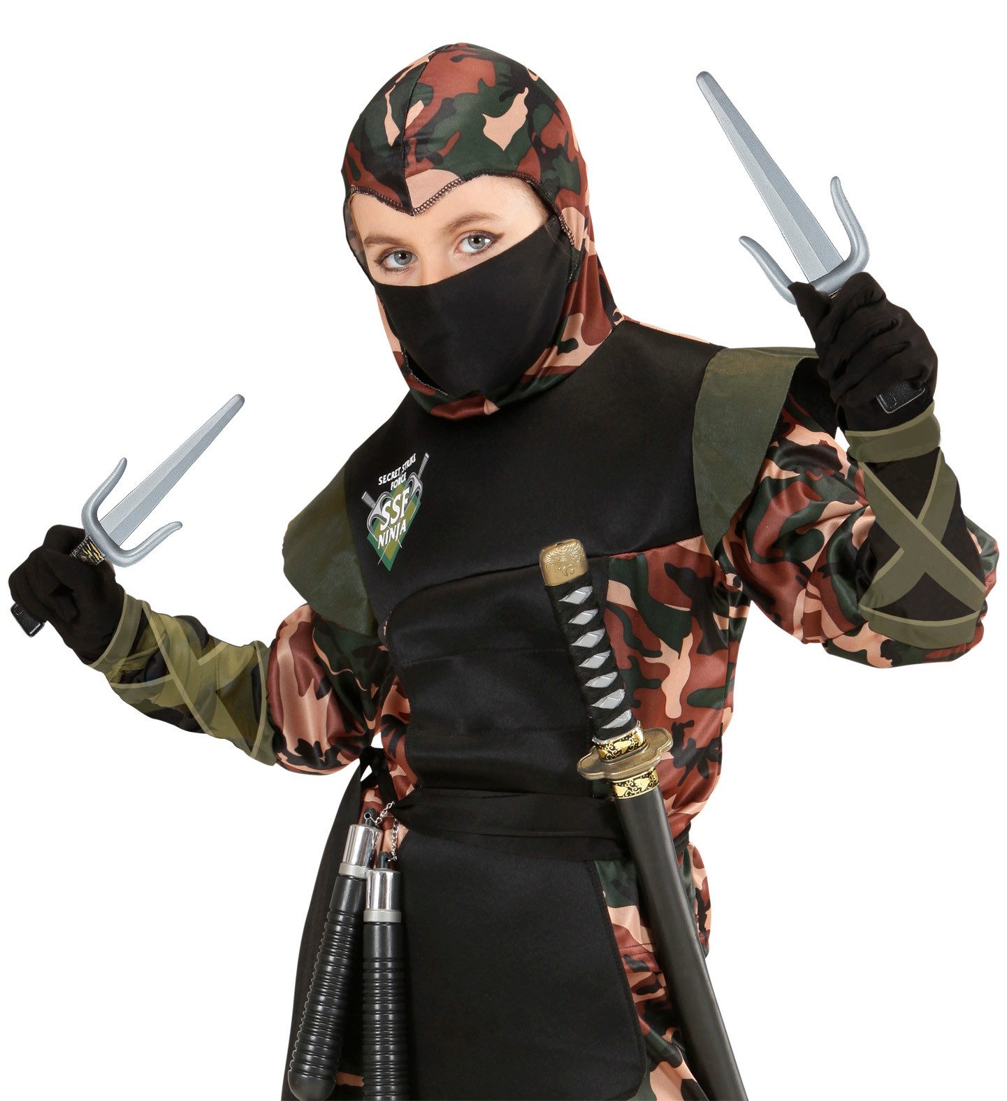 Widmann S.r.l. Kostüm Waffenset Ninja