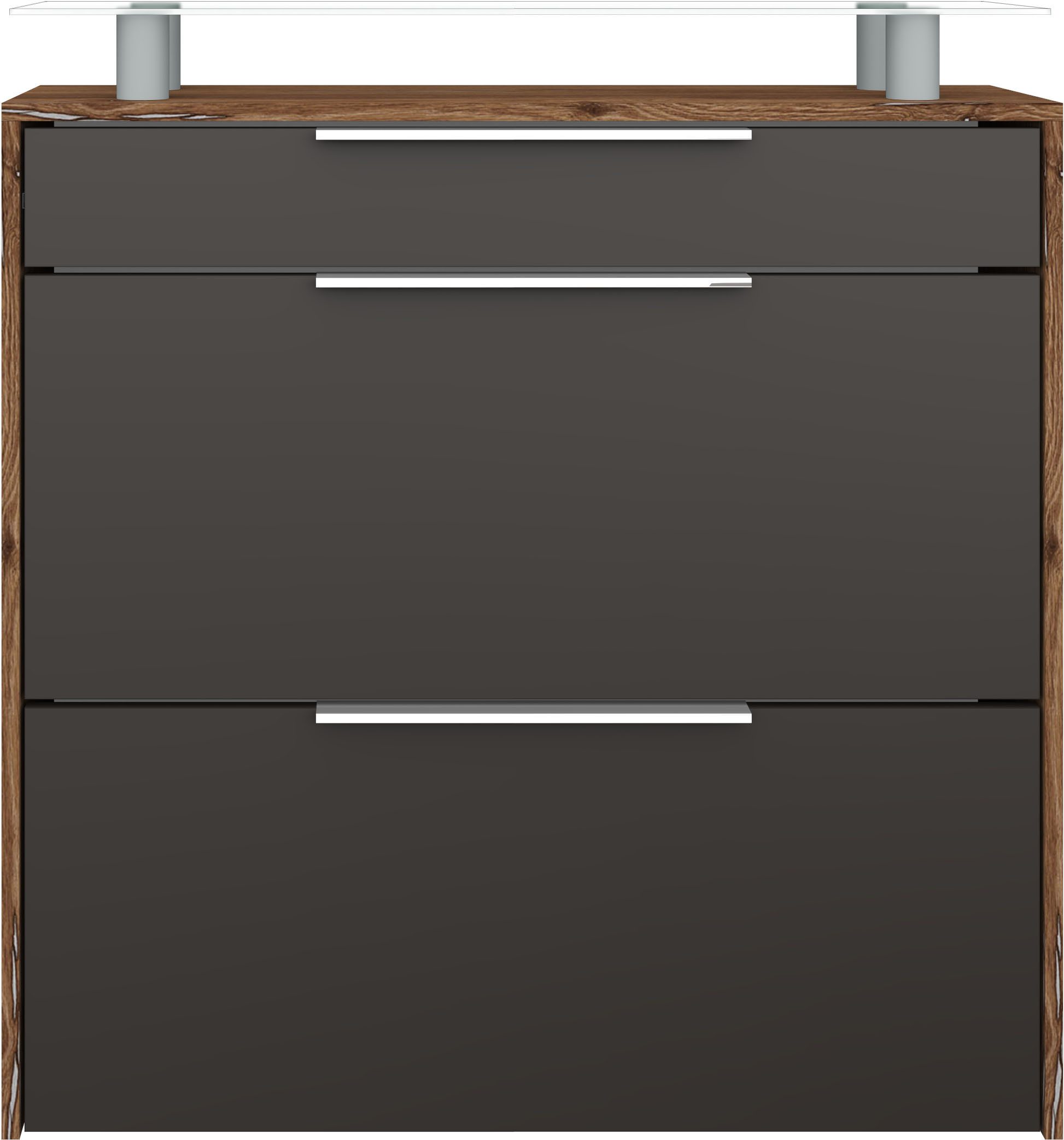borchardt Möbel Schuhschrank Oliva Breite 89 cm, hängend, mit 2 Doppeltrommel und 1 Schubkasten