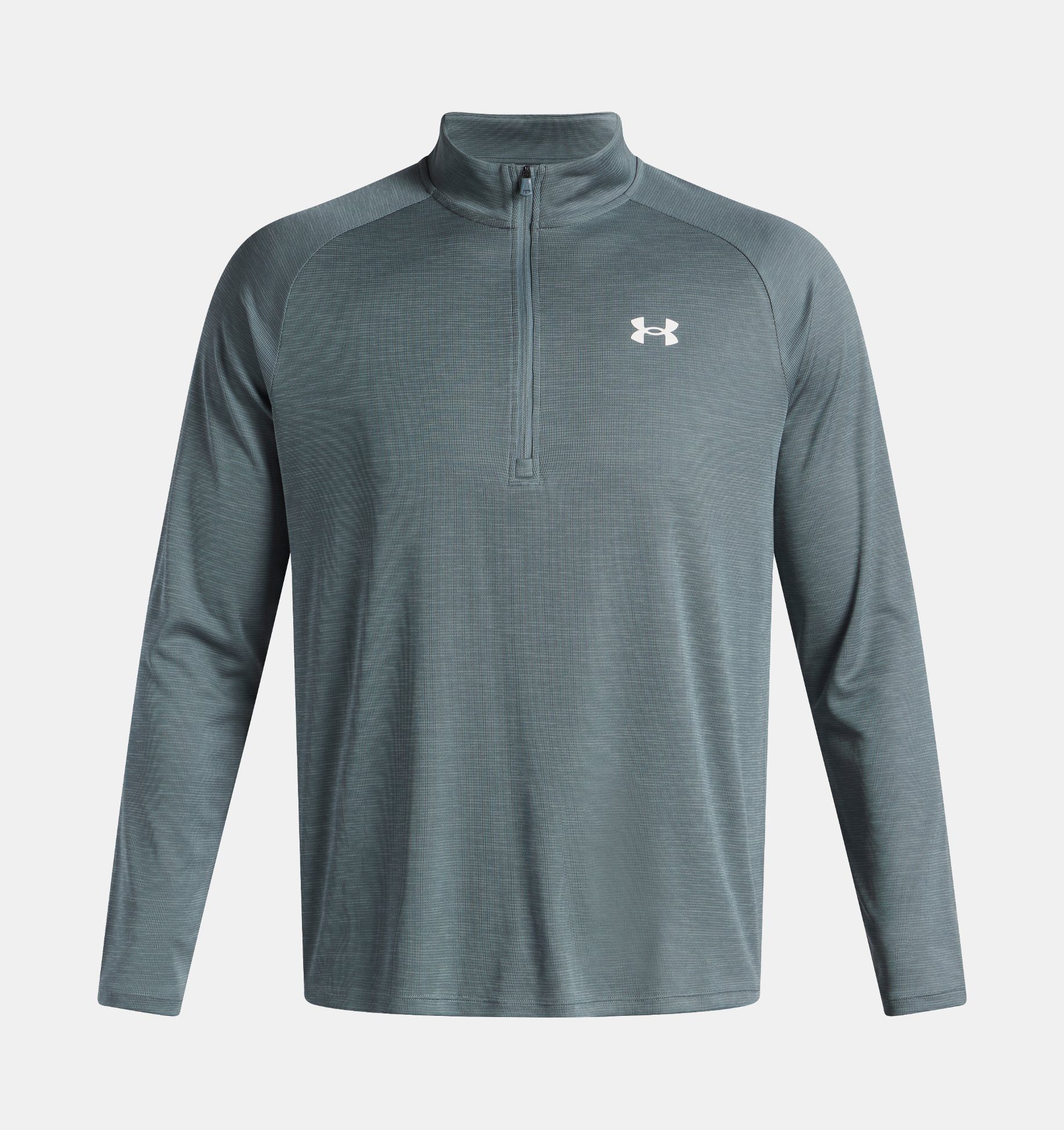 Under Armour® Langarmshirt UA TECH TEXTURED 1/2 ZIP JASPER BLUE