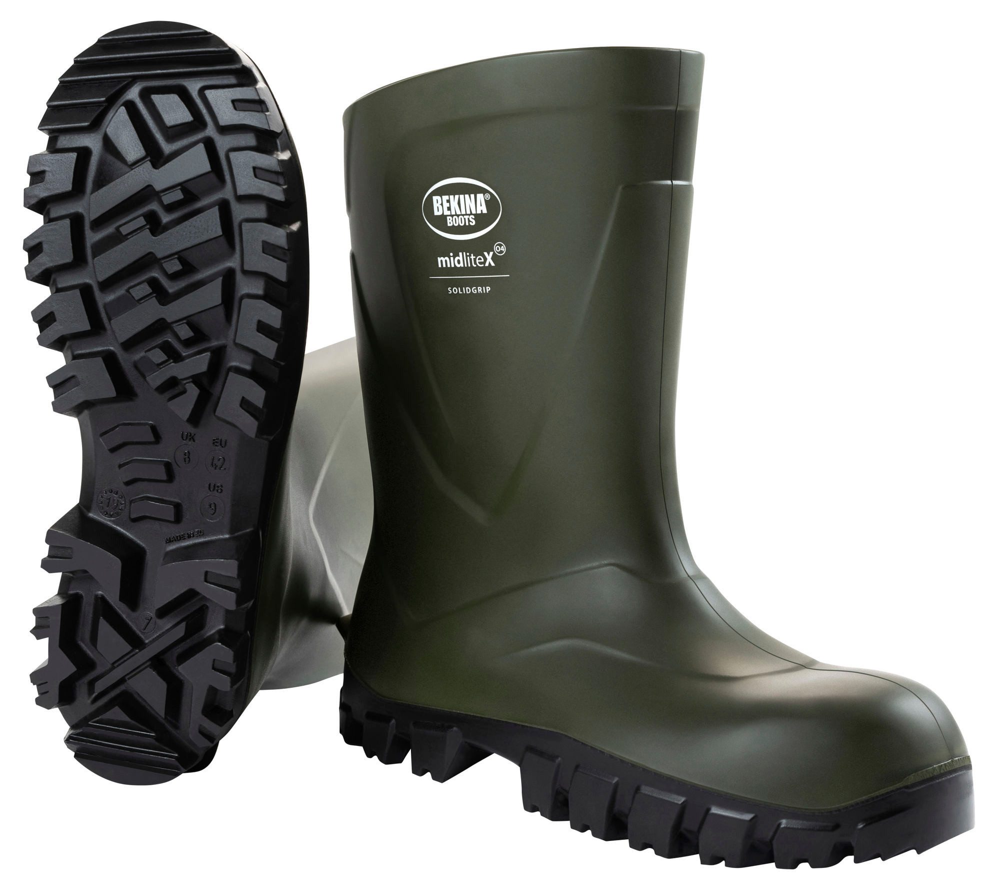 Bekina MidliteX Solidgrip Sicherheitsstiefel S5 Gummistiefel günstig online kaufen