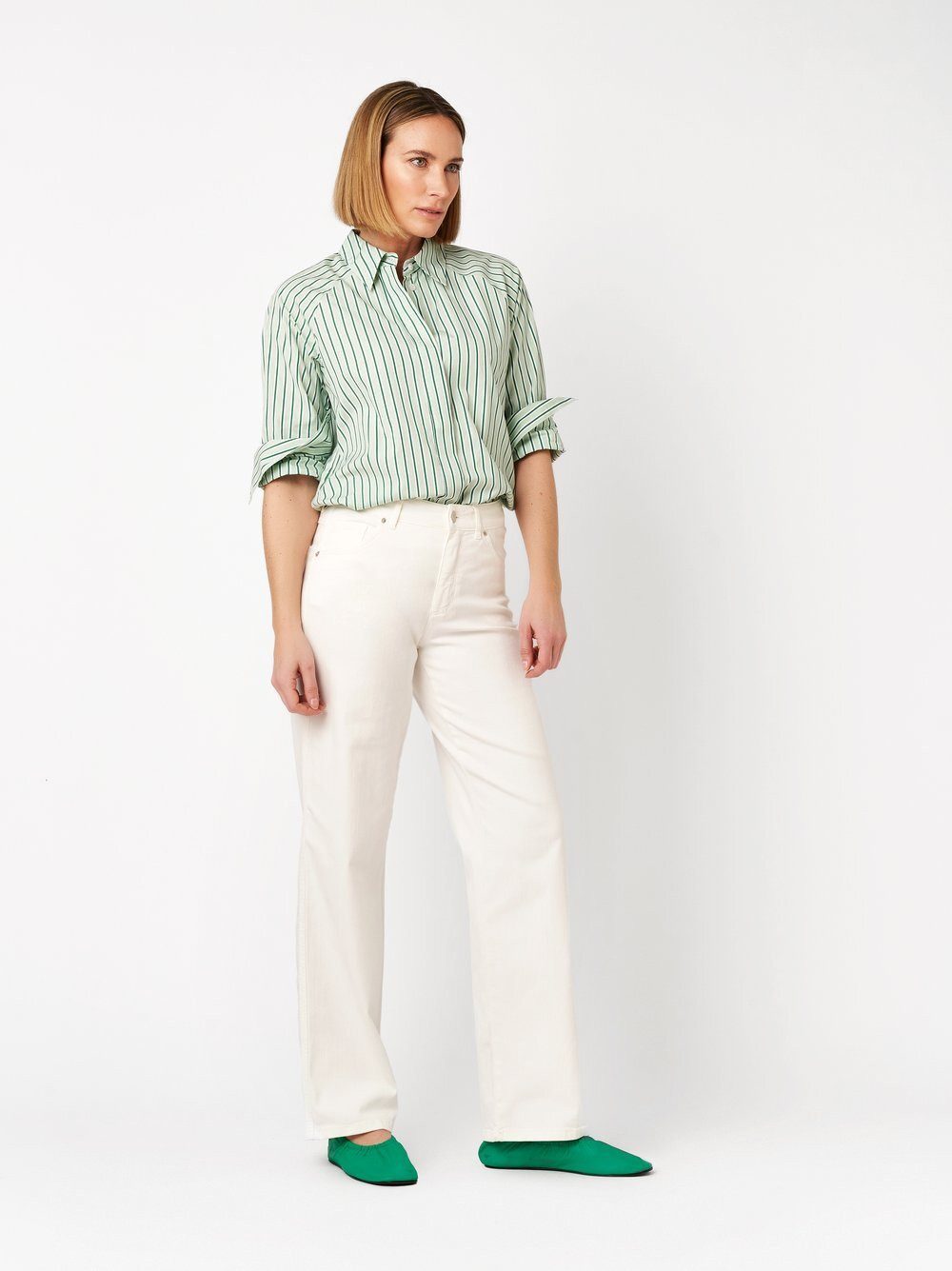 TONI Weite Jeans Liv Wide mit weitem Beinverlauf