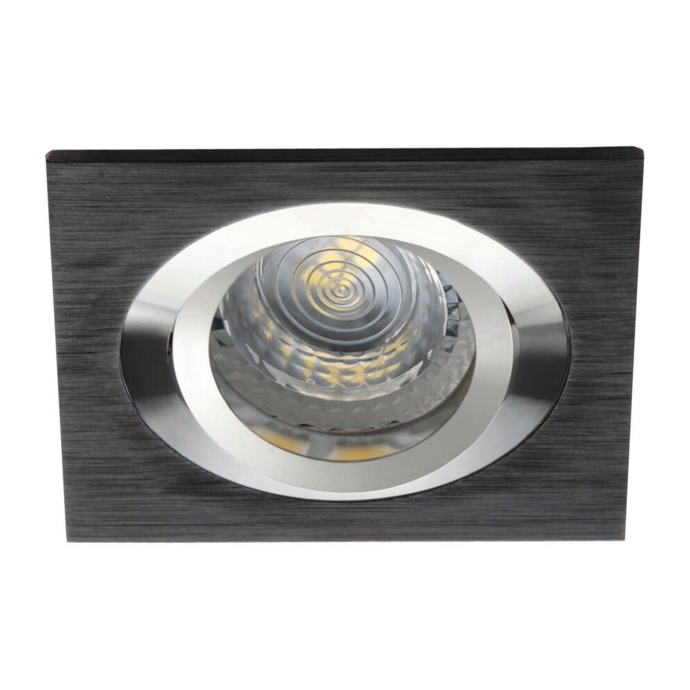 Kanlux Einbauleuchte Einbauspot Seidy in Schwarz GU5,3