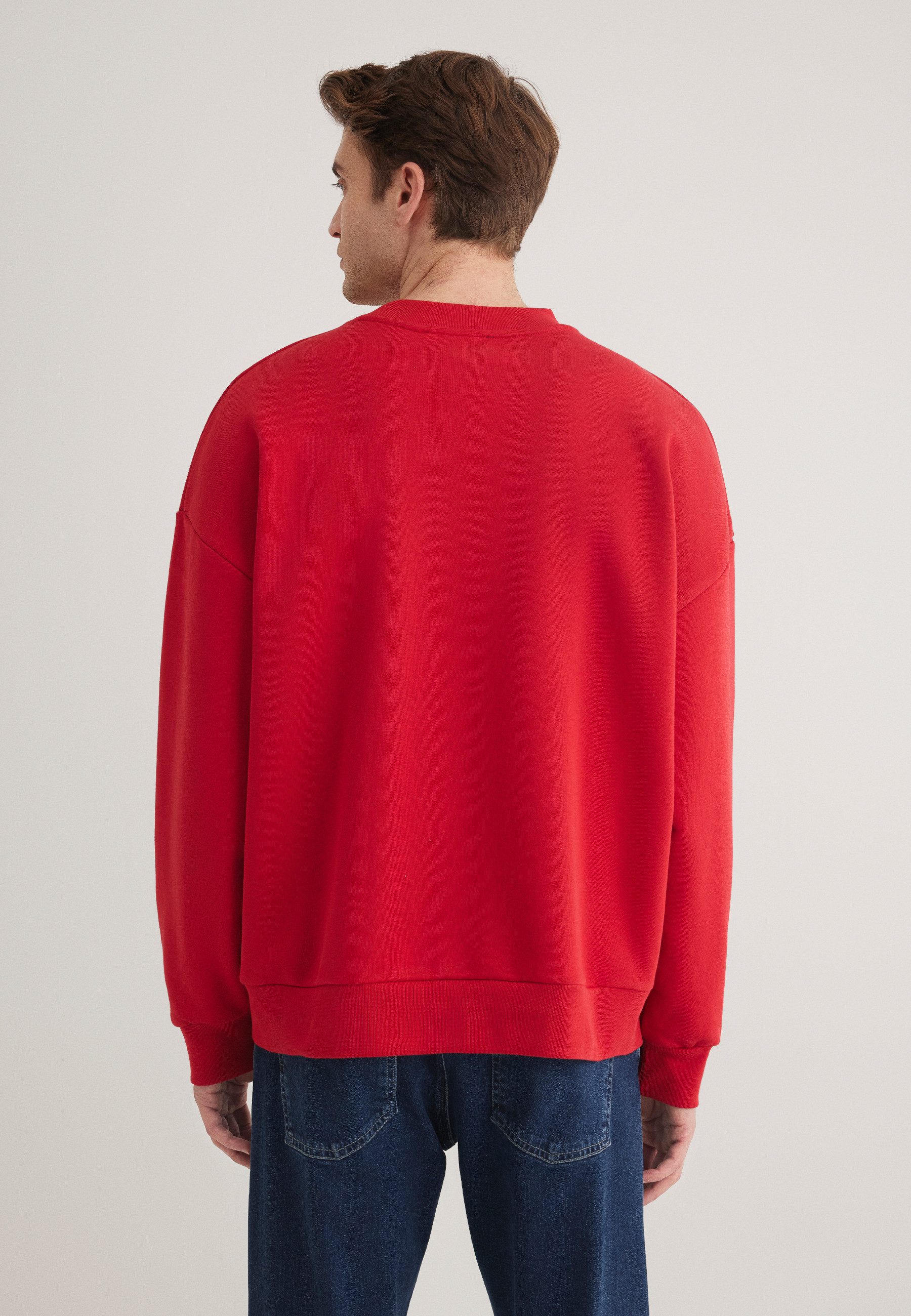 Mavi Rundhalspullover CREW NECK SWEATSHIRT Basic günstig online kaufen