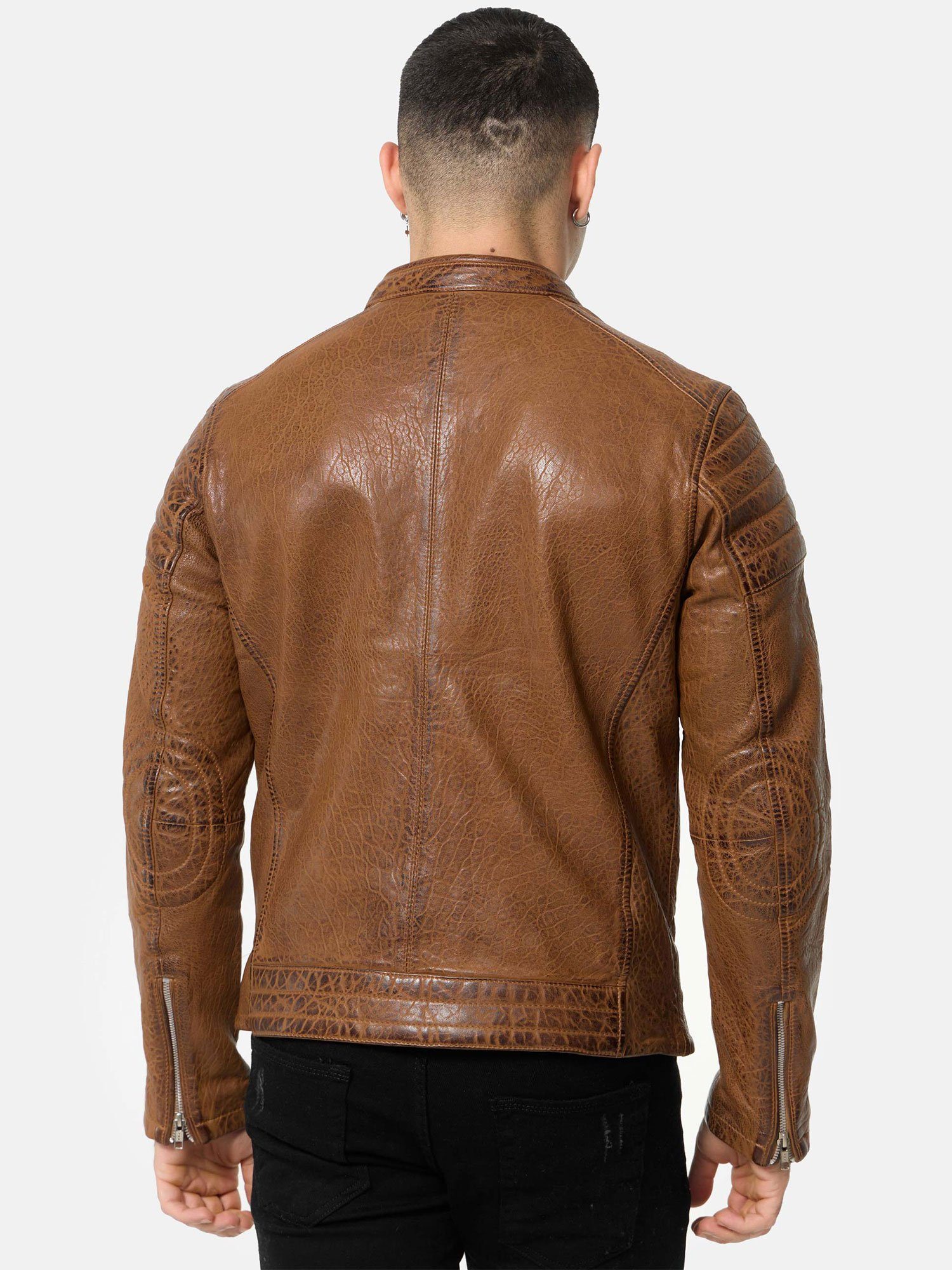 Tazzio Lederjacke A803 Herren Echtleder Leder Jacke günstig online kaufen