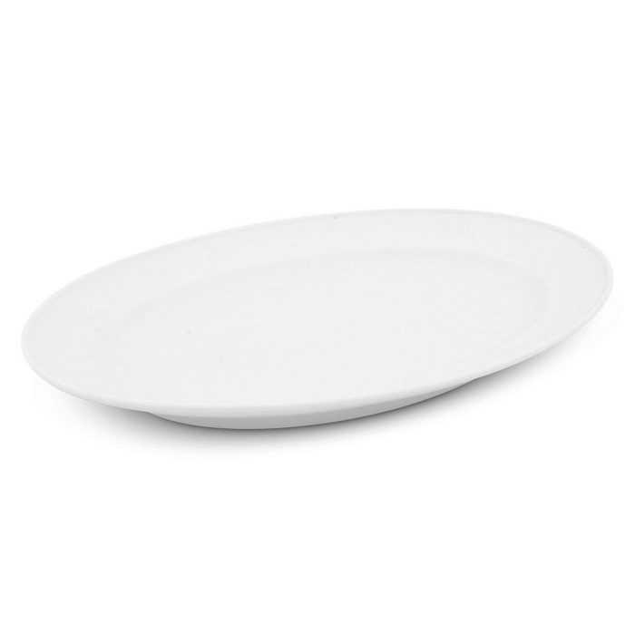 Walküre Porzellan Tortenplatte Platte oval 26 5cm Buffet Weiß Walküre Porzellan