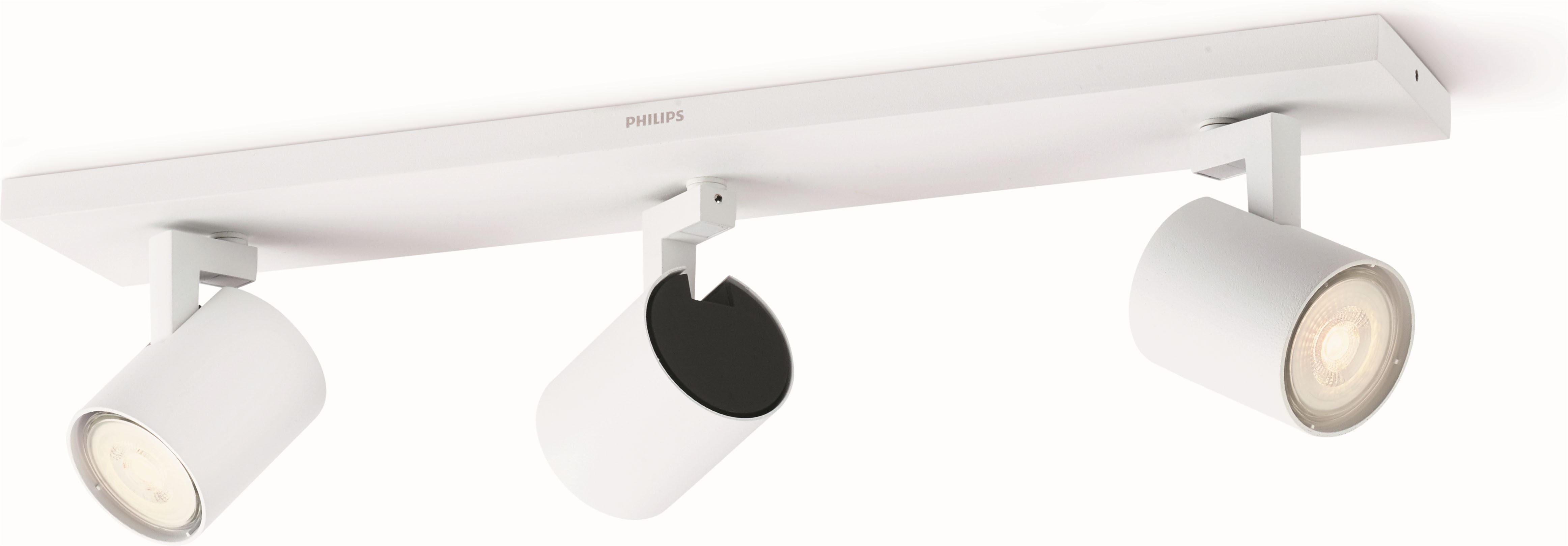 Philips LED Deckenspot myLiving Runner 3flg., 690lm, Weiß, LED fest integriert, Warmweiß