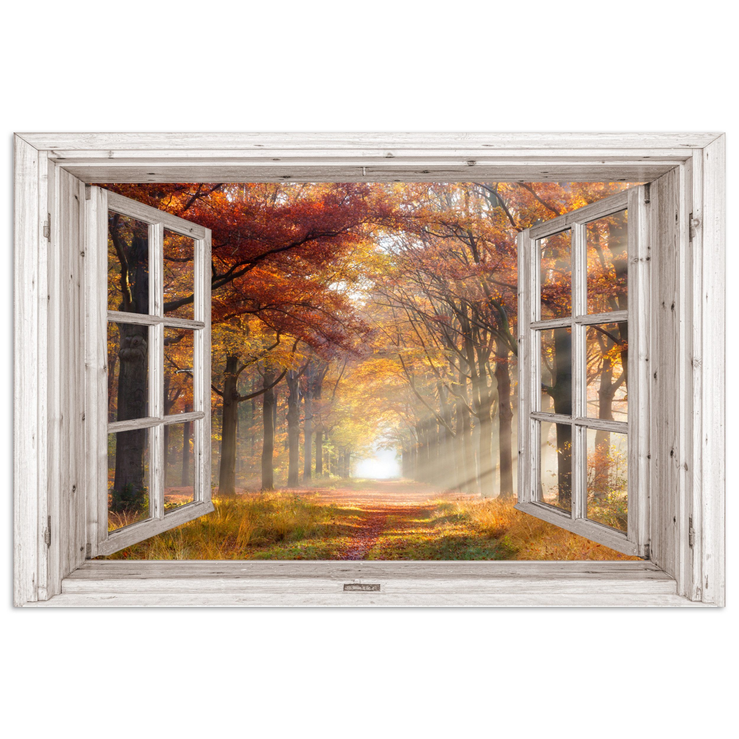 MuchoWow Poster Herbst - Wald - günstig online kaufen