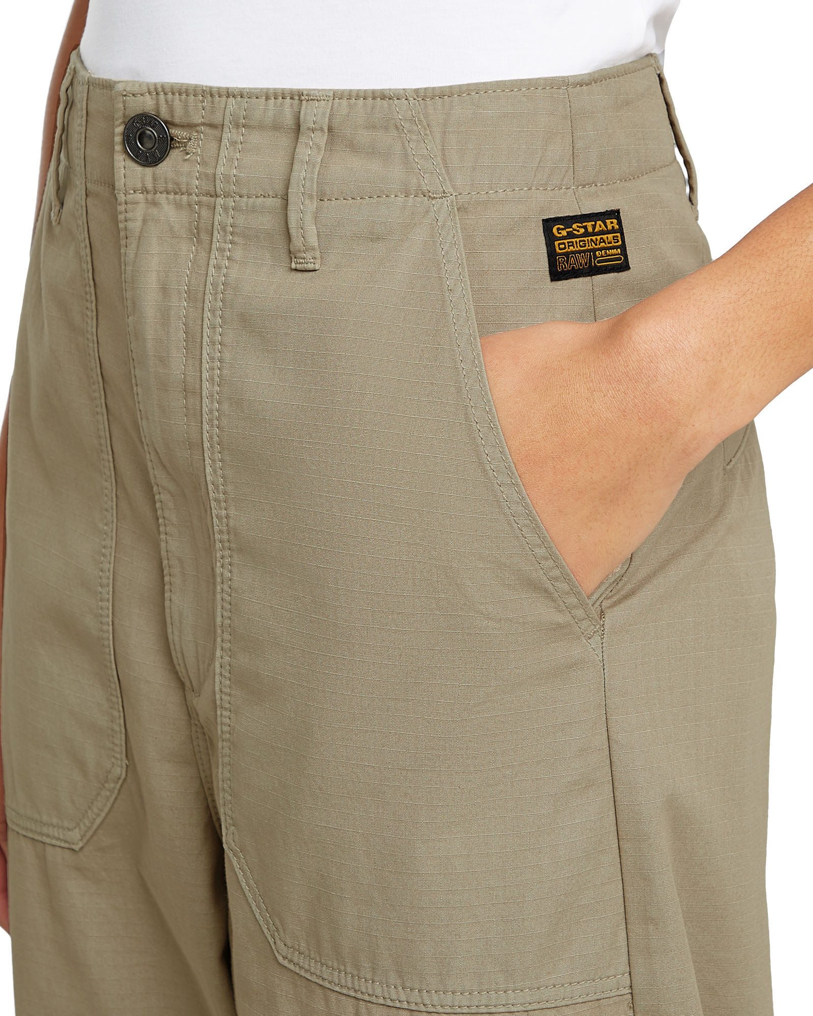 G-STAR Wirkhose Pilot Cropped Hose