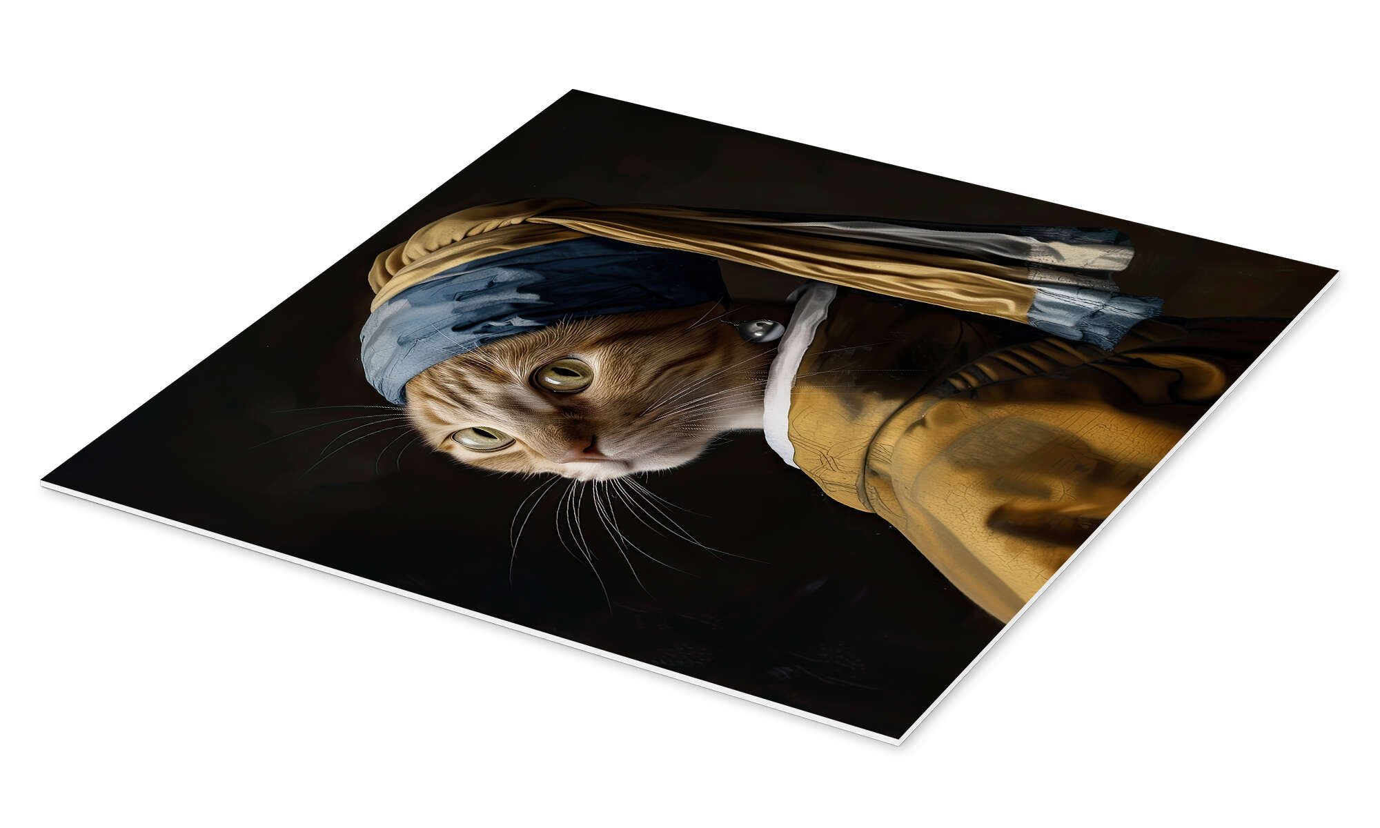 Posterlounge Poster Felipe Hora, Die Katze günstig online kaufen