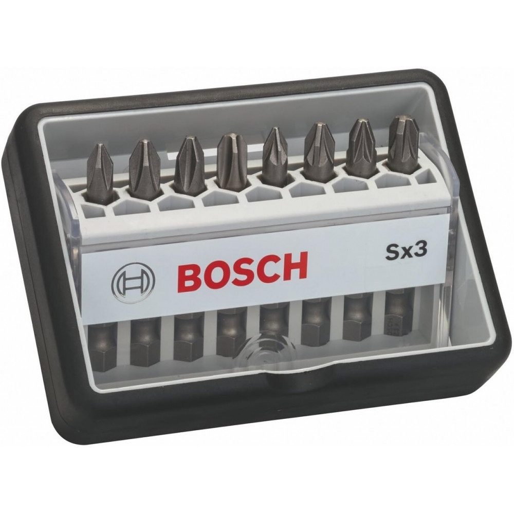 Bit-Set Bosch Robust Line Bit-Set Extra-Hart 8tlg - Sortiment