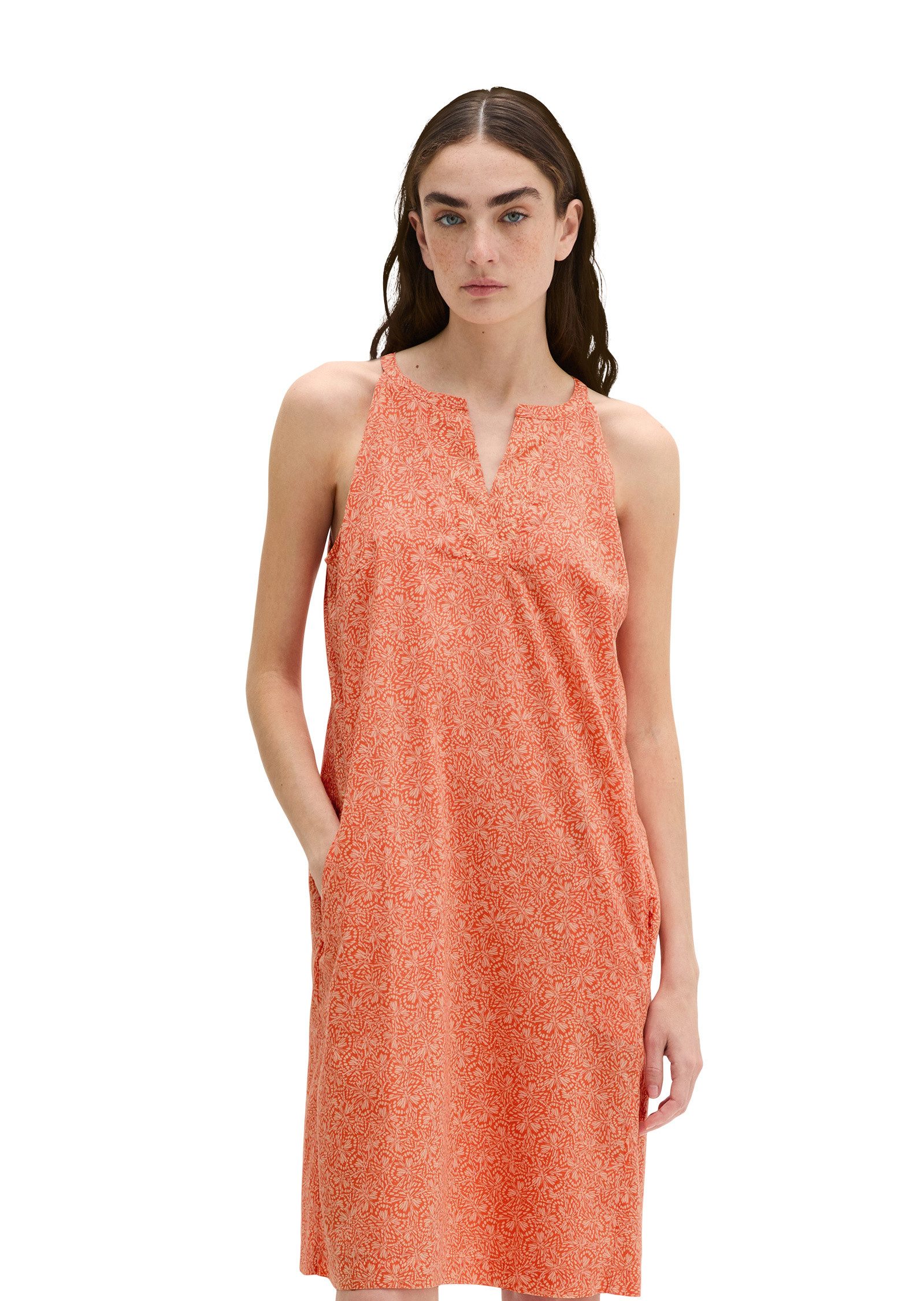 Marc O'Polo Minikleid aus bedrucktem Baumwoll-Voile
