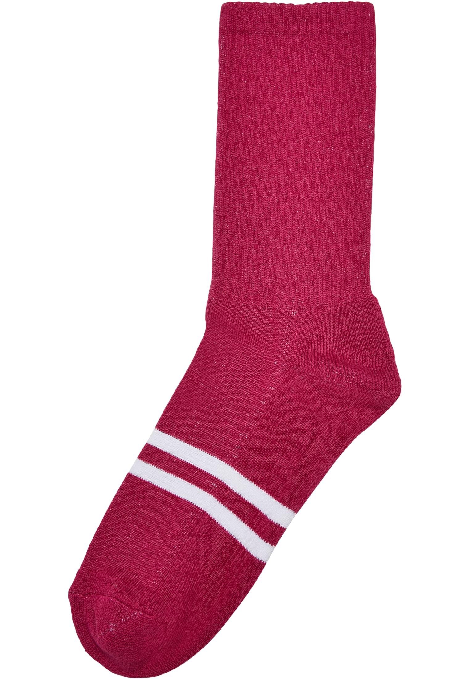 URBAN CLASSICS wintercolor Double Freizeitsocken 7-Pack Accessoires Socks Stripes (1-Paar)