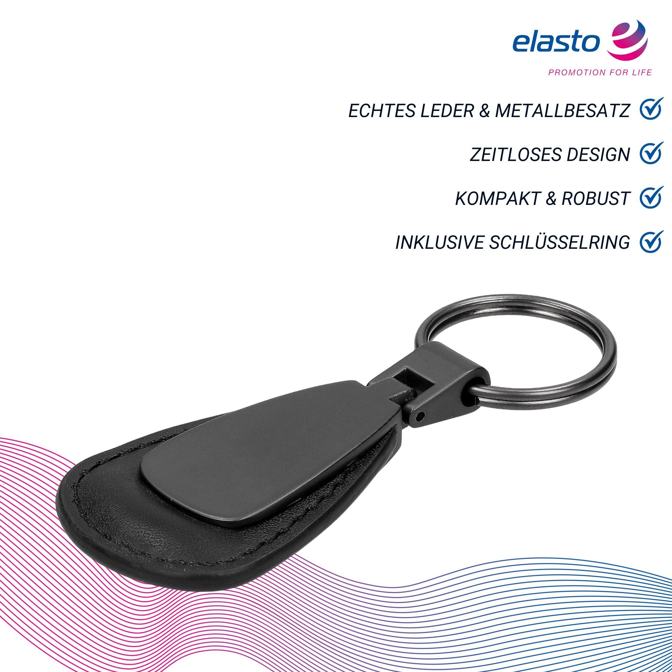elasto Schlüsselanhänger Schlüsselanhänger "Cardiff" oval günstig online kaufen