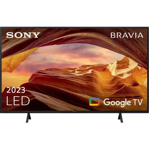 Sony KD-50X75WL LED-Fernseher (126 cm/50 Zoll, 4K Ultra HD, Google TV, Smart-TV, BRAVIA CORE, HDMI 2.1, Gaming-Menü)