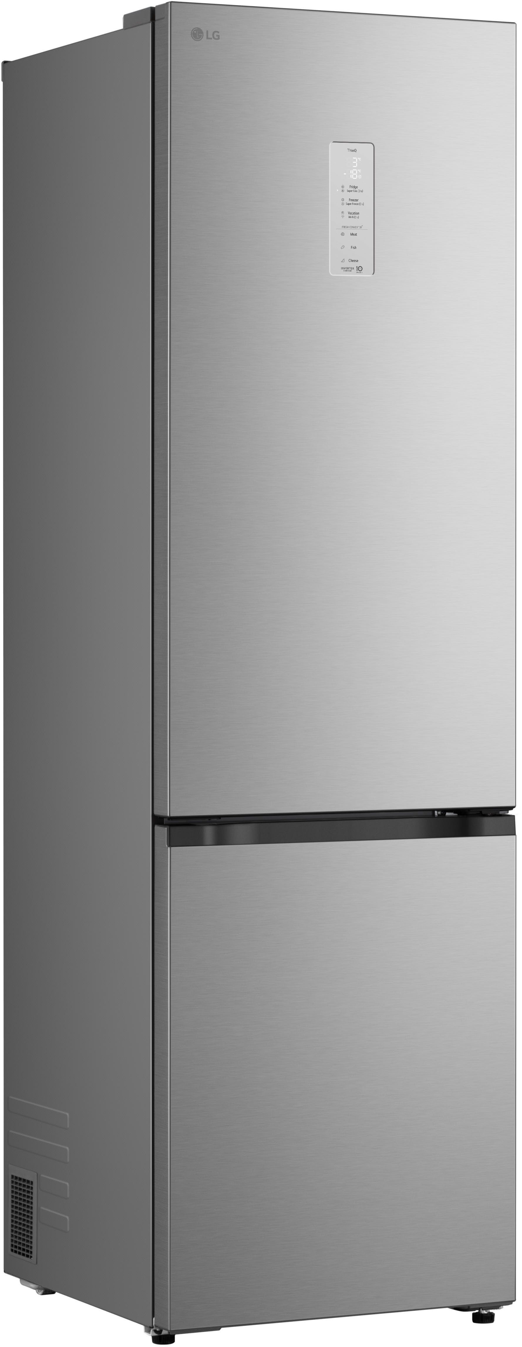 LG Kühl-/Gefrierkombination Serie 5 GBBS525CPY, 203 cm hoch, 59,7 cm breit, Total No Frost, ThinQ mit AI Fresh & Saving Mode