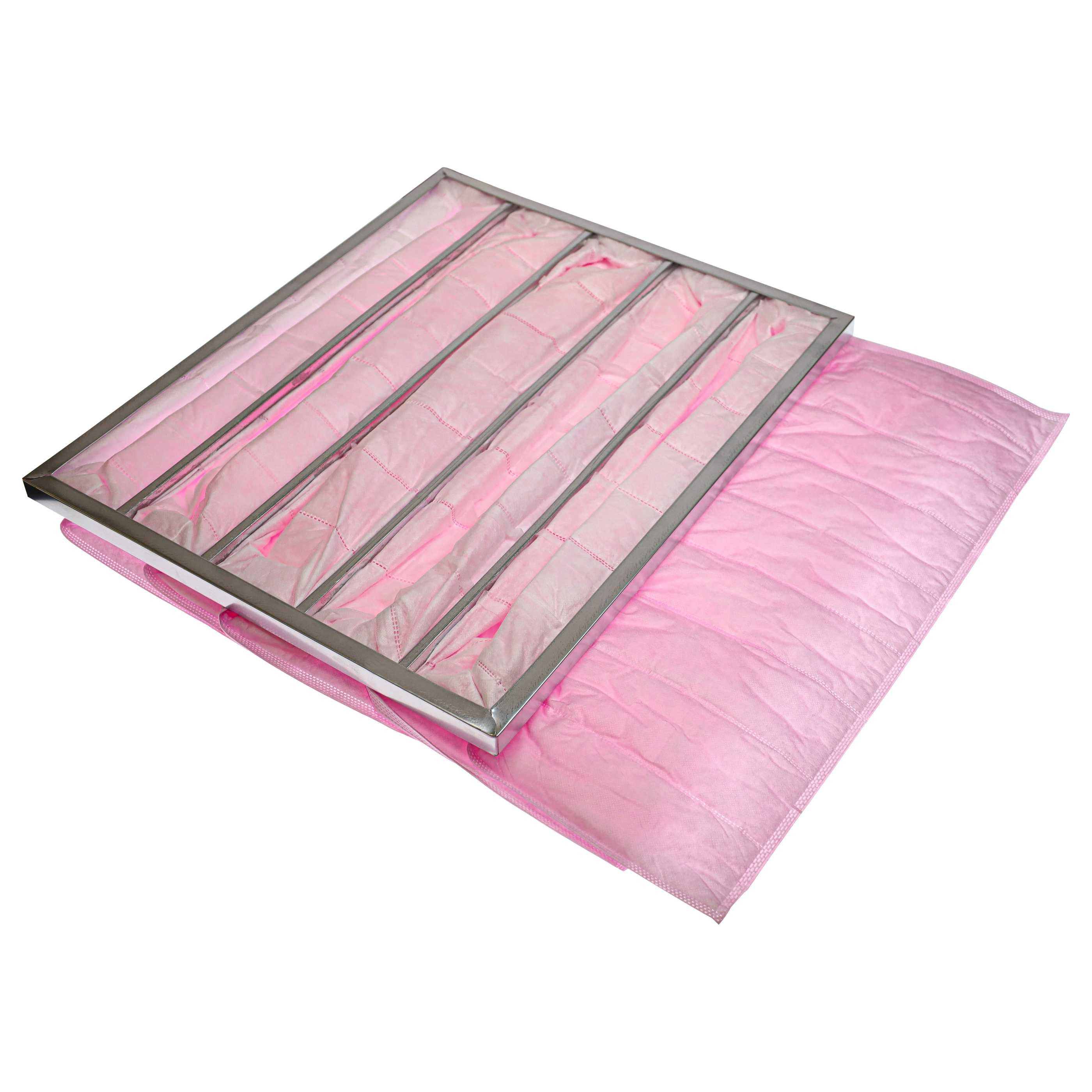 Taschenfilter F7 Für Lüftungsanlagen – 59,2 X 59,2 X 60 Cm, Von Vhbw, Rosa