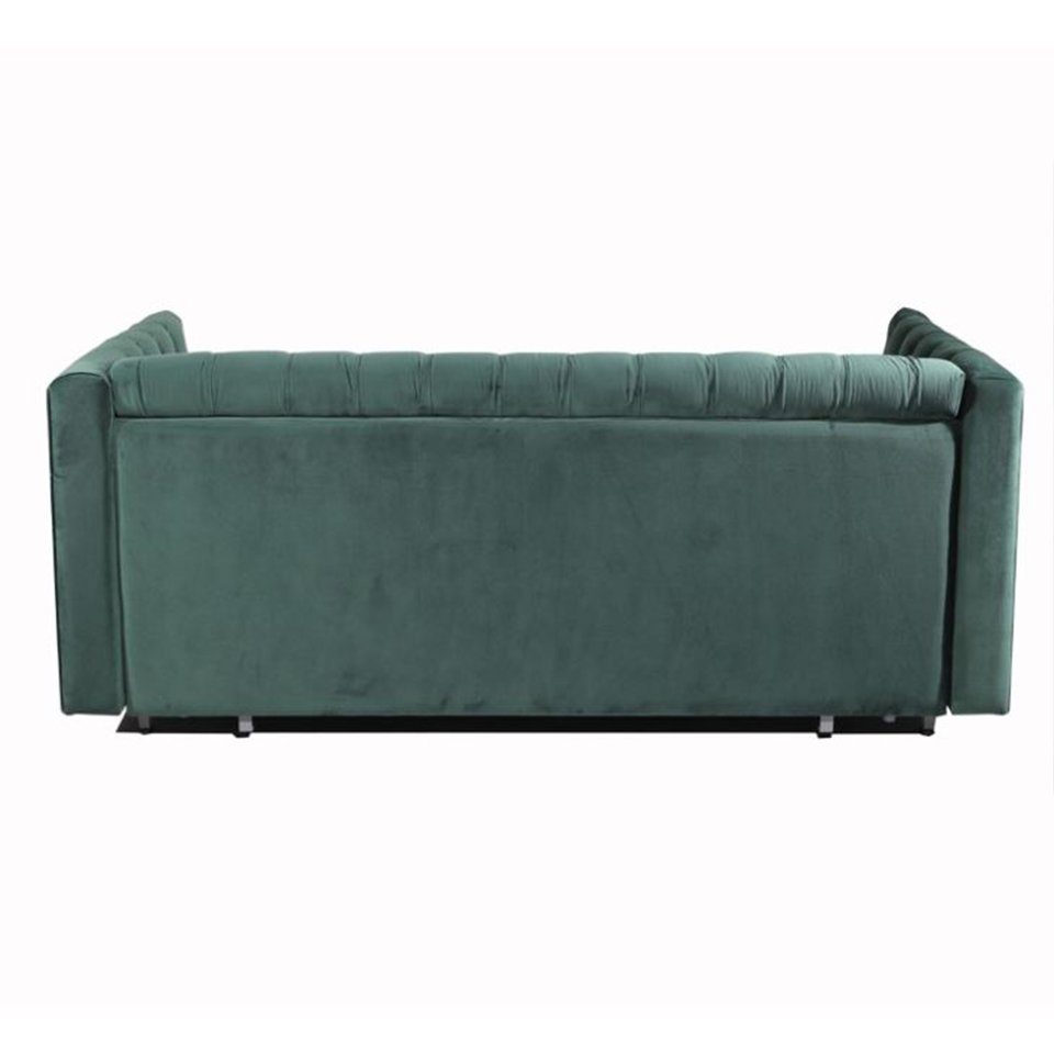 in American JVmoebel Style Grünes Sofa Polster, Sofa Made Europe Chesterfield Leder Couch