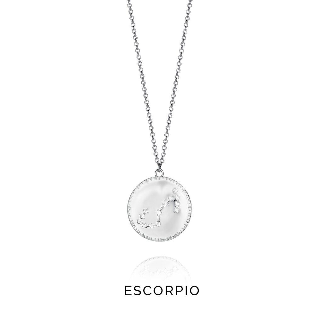 Viceroy Kette mit Anhänger Silver necklace sign Scorpio Horoscopo 61014C000-38E
