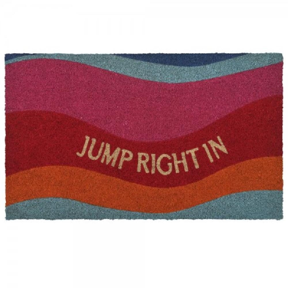 Giftcompany Fußmatte Fußmatte aus Kokosfasern Jump Right In (75x45cm) günstig online kaufen