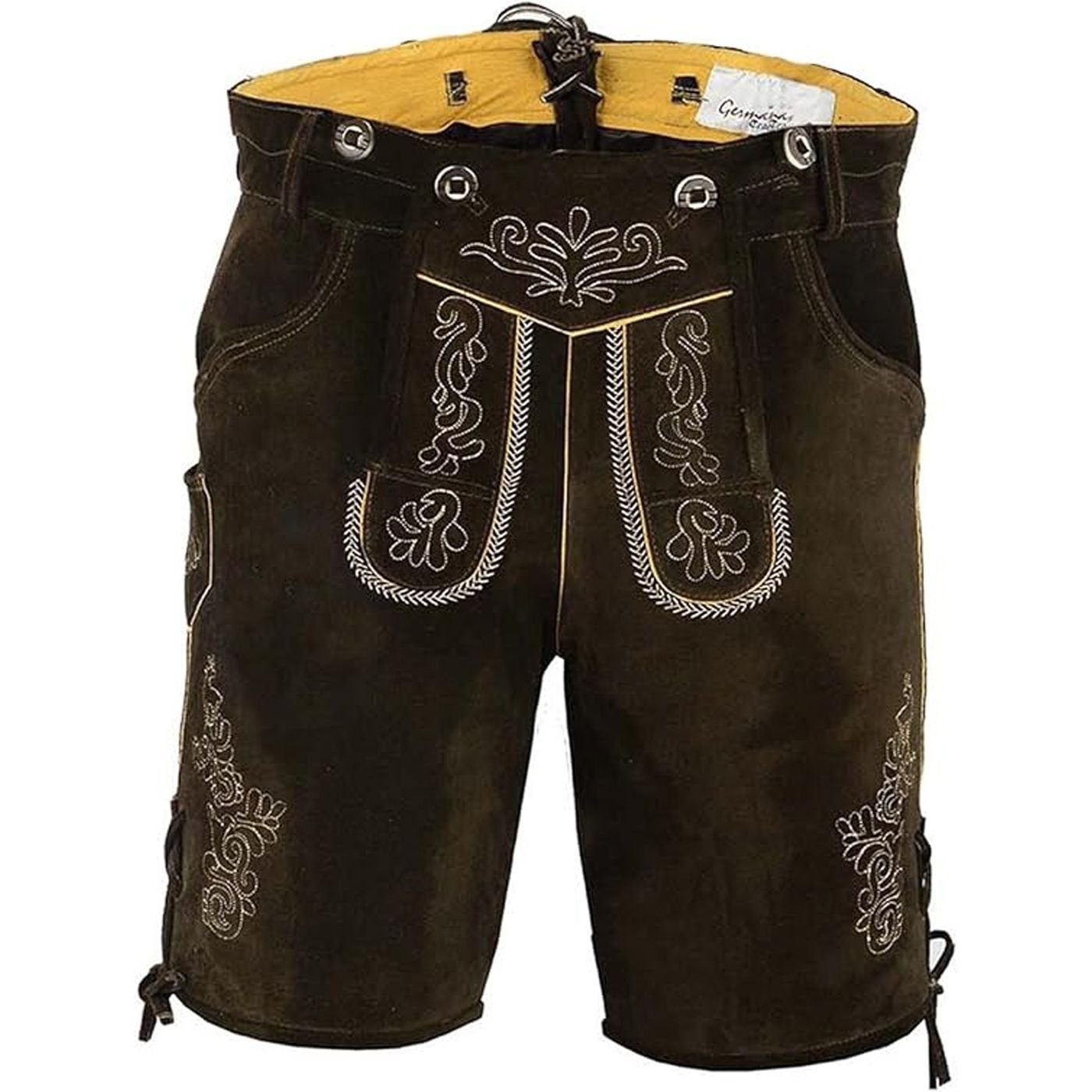 German Wear Trachtenlederhose GW720 kurze trachtenhose Toni Trachten Lederh günstig online kaufen
