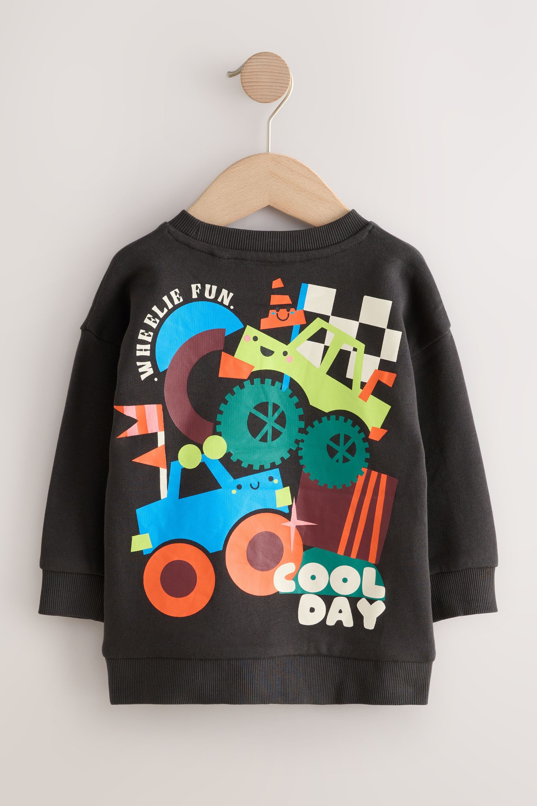 Next Sweater Jersey-Sweatshirt mit Rückenprint (1-tlg) günstig online kaufen