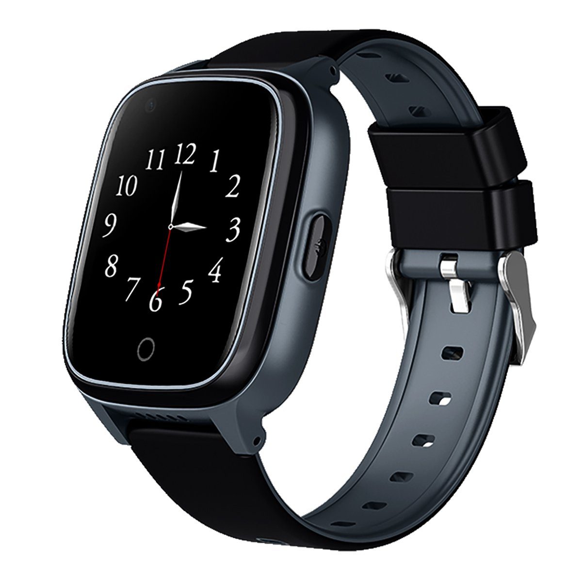 SaveFamily Senior Smartwatch (3,56 cm/1,4 Zoll, Android), inkl.  magnetisches Ladekabel, Seniorenuhr, Senior Watch, LTE Watch,  hypoallergenes Armband