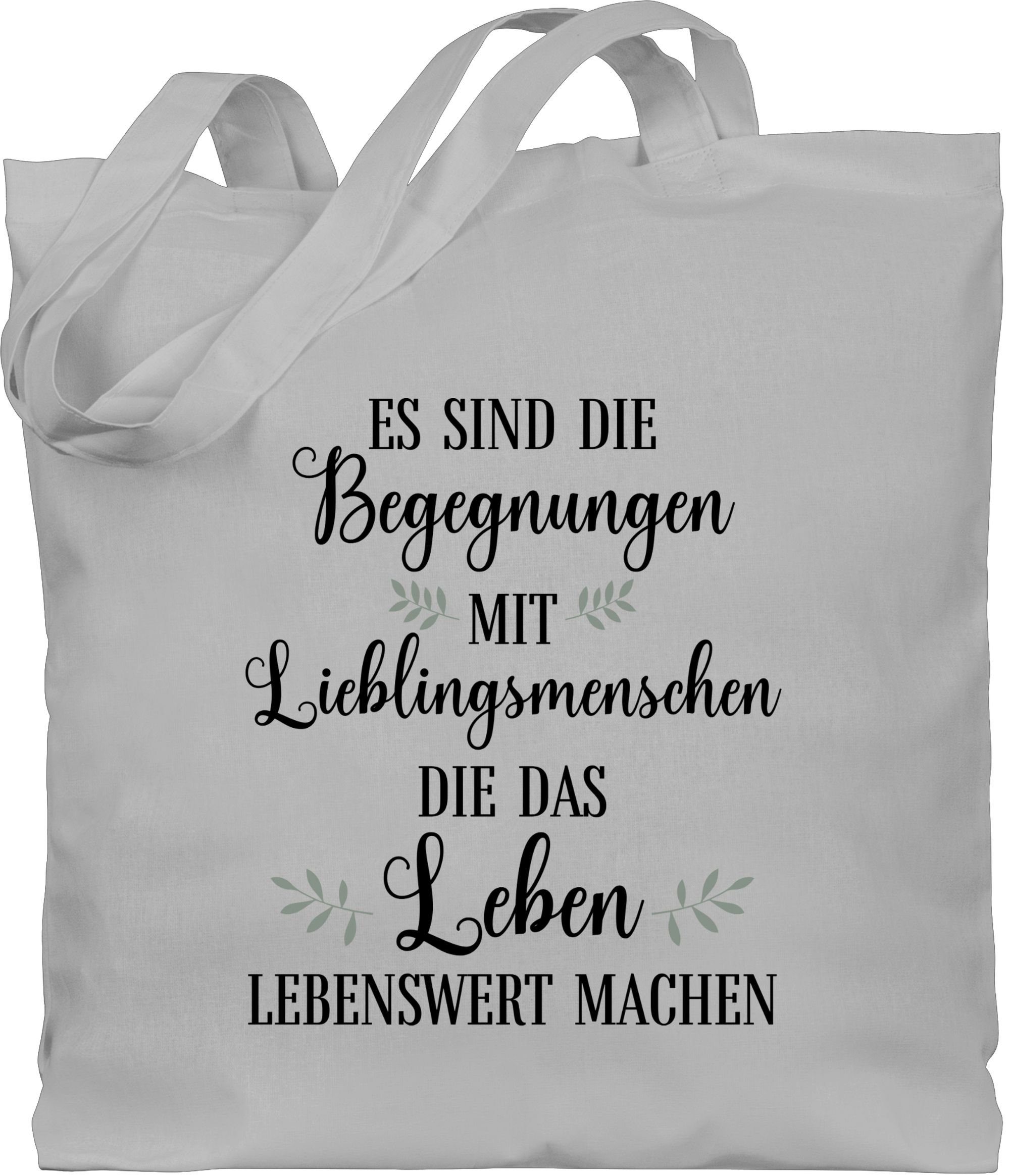 Umhängetasche Lieblingsmensch Geschenk - Lieblingsmenschen Geschenke - Seelenverwand