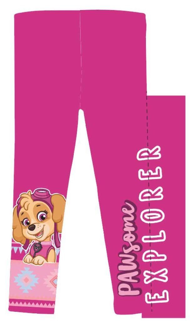 PAW PATROL Leggings PAW PATROL Mädchen Leggings Mädchenhose Kinder rosa + pink Hosen Leggins Gr.92 98/104 110/116 122/128