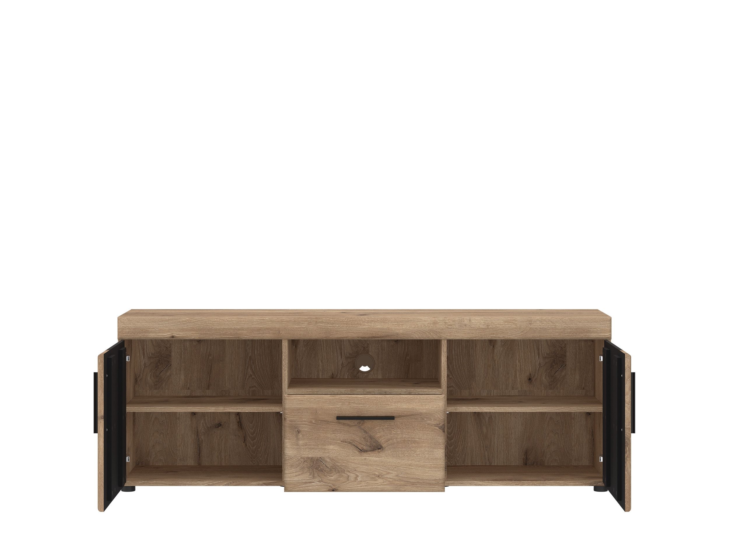 freiraum Lowboard GRANO, in VIKING EICHE DEKOR - 157x55,8x40,9 cm (B/H/T)