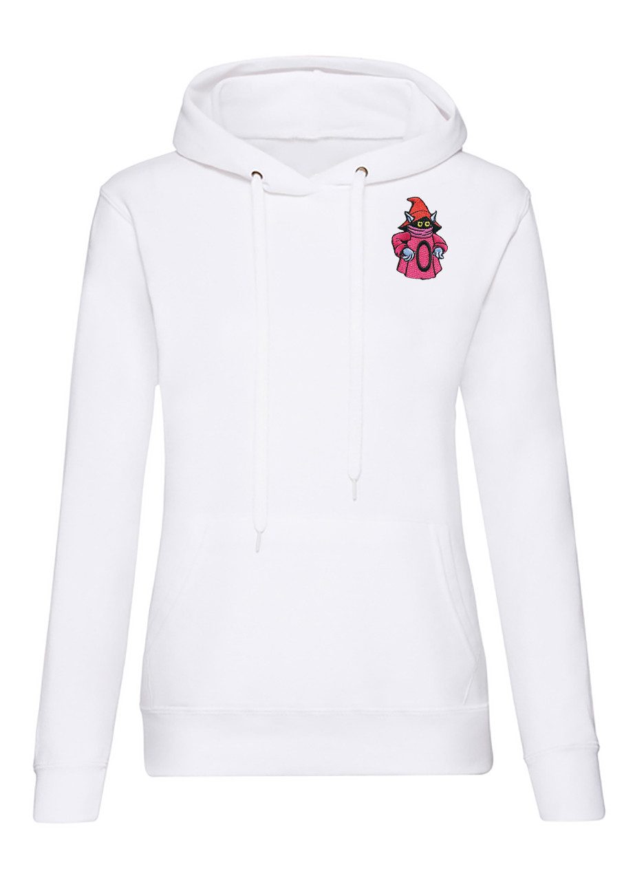 Blondie & Brownie Hoodie Masters of the Universe Damen Hoodie Orko Stick Motiv Retro Streetwear (Einzelartikel, Einzelstück) Blondie & Brownie Orko Premium Damen Hoodie