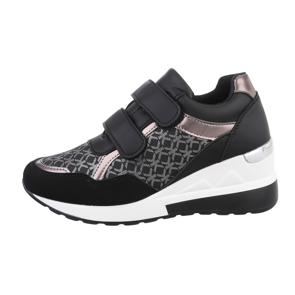 Ital-Design Damen Low-Top Freizeit Sneaker (85698451) Keilabsatz/Wedge Snea günstig online kaufen
