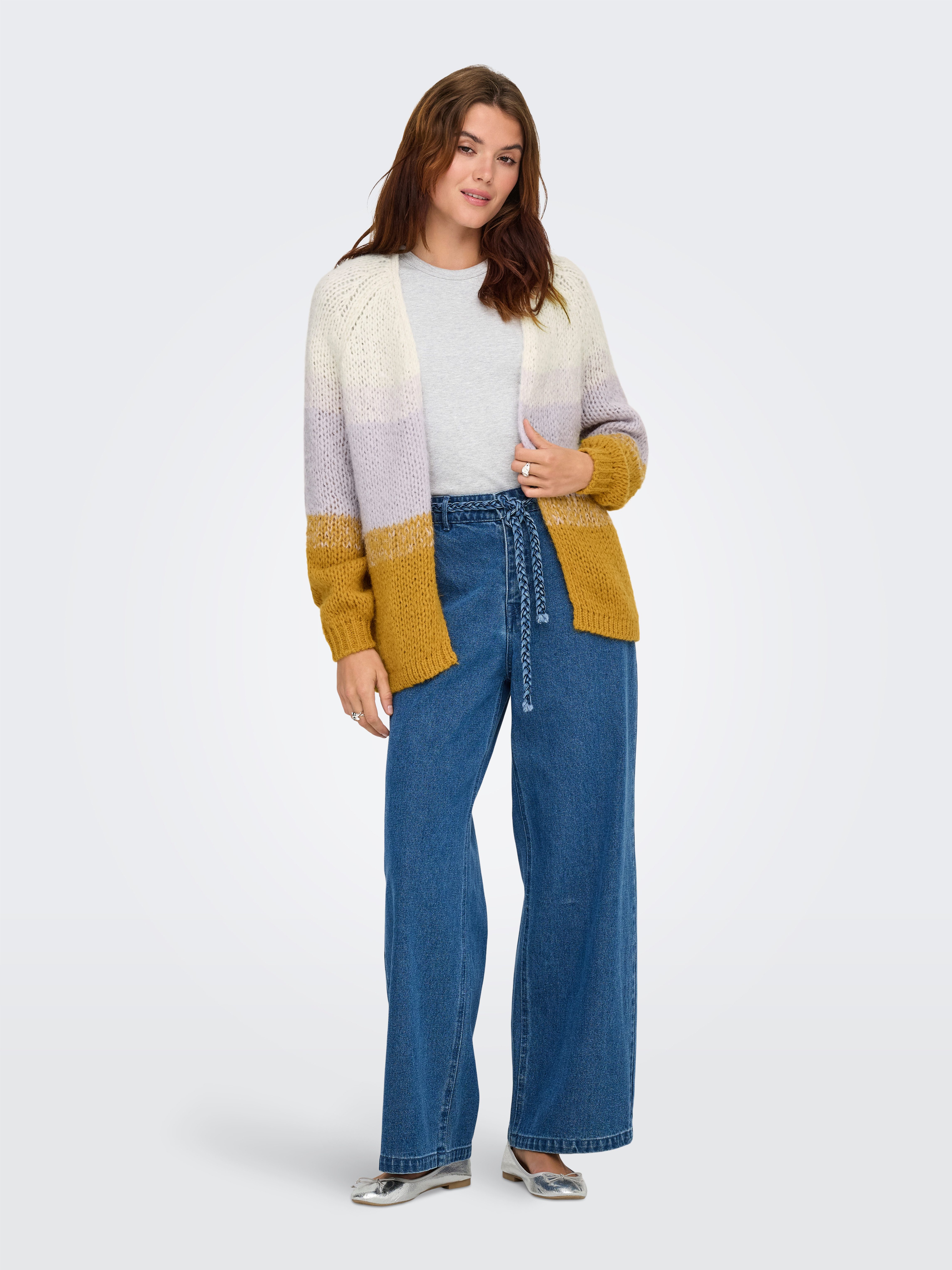 ONLY Strickjacke ONLALYSSA LIFE LS OPEN CARDIGAN CC KNT – Bild 4 von 5