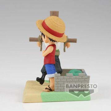 Banpresto Dekofigur One Piece Monkey D. Ruffy & Roronoa Zoro WCF Series Figur 7 cm