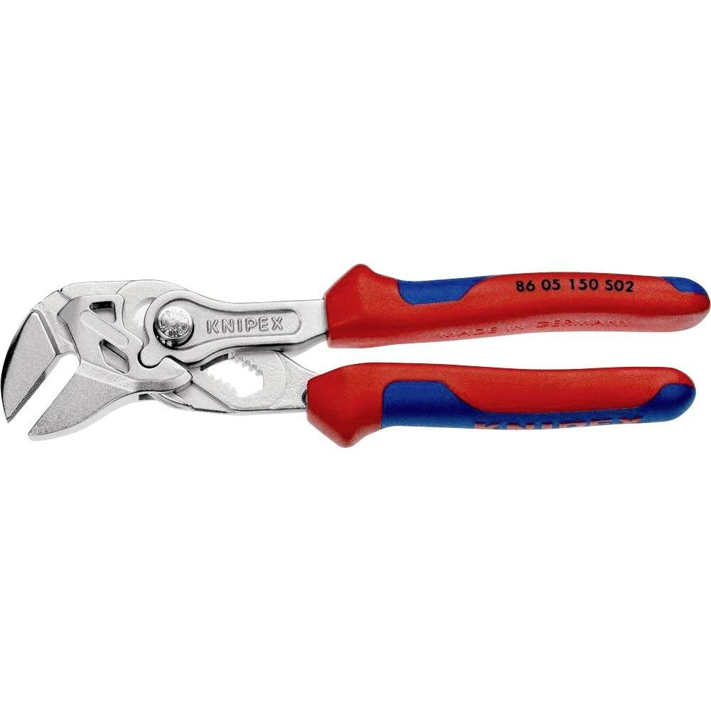 Knipex Wasserpumpenzange Zangenschlüssel mit aufgerauten Backen 86 05 150 S02