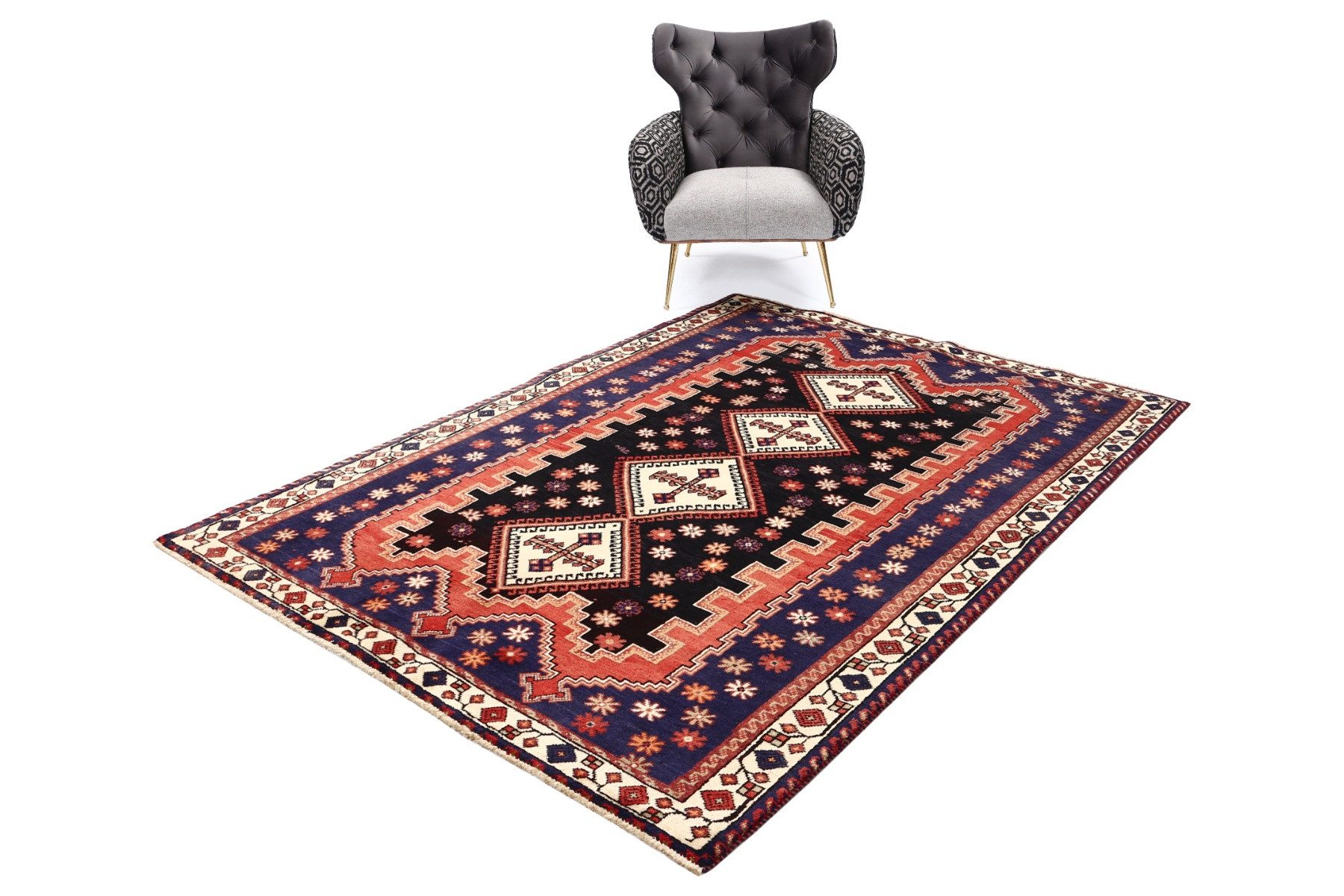 Carpet Avenue Teppich Sirjan 225x161, Rechteck, Höhe: 9 mm