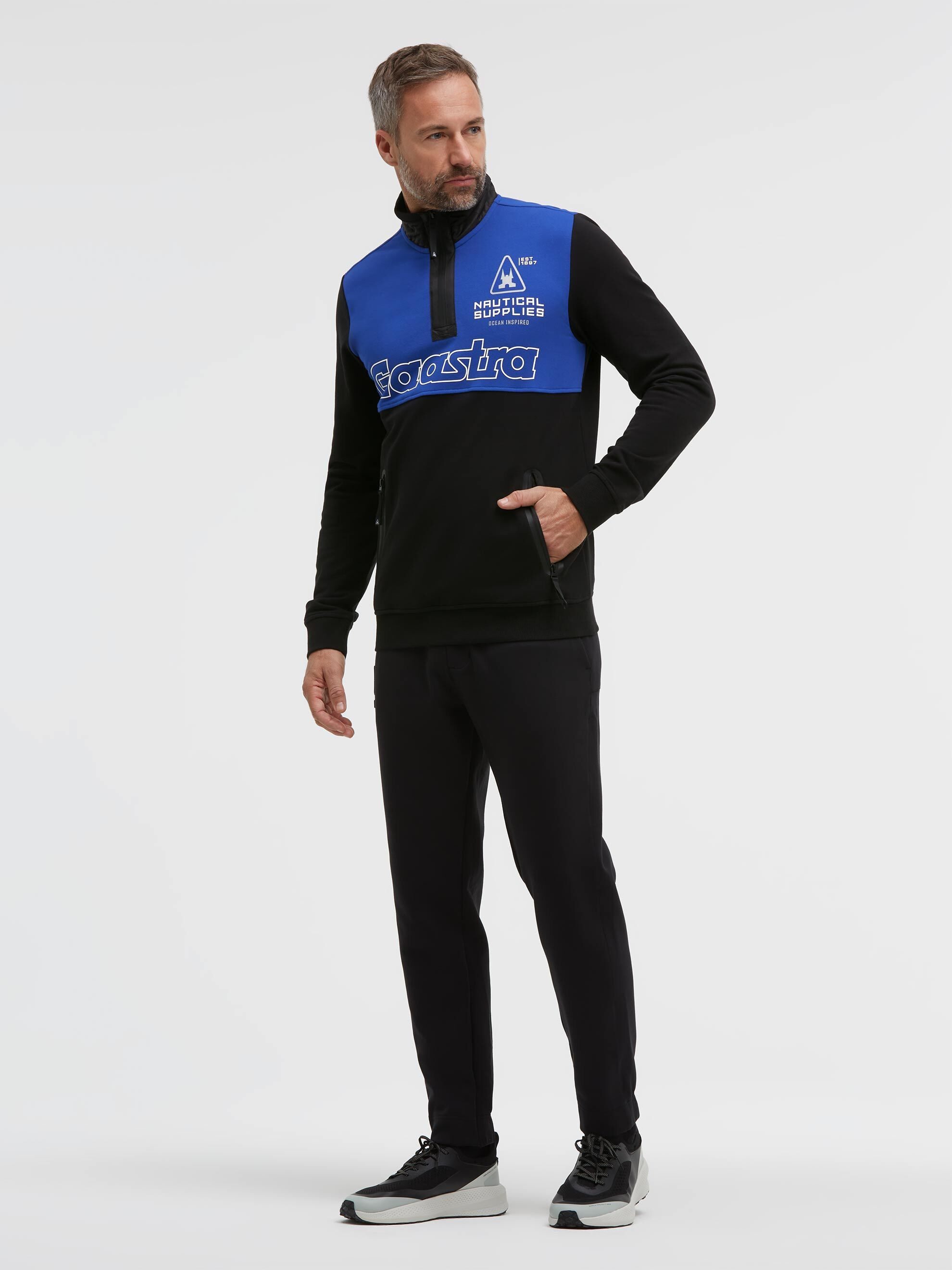 Gaastra Sweater mit Reißverschluss-Taschen