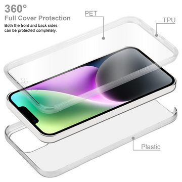 Cadorabo Handyhülle Apple iPhone 14 PLUS Apple iPhone 14 PLUS, Flexible Case Handy Schutzhülle - Hülle - Back Cover 360° Grad