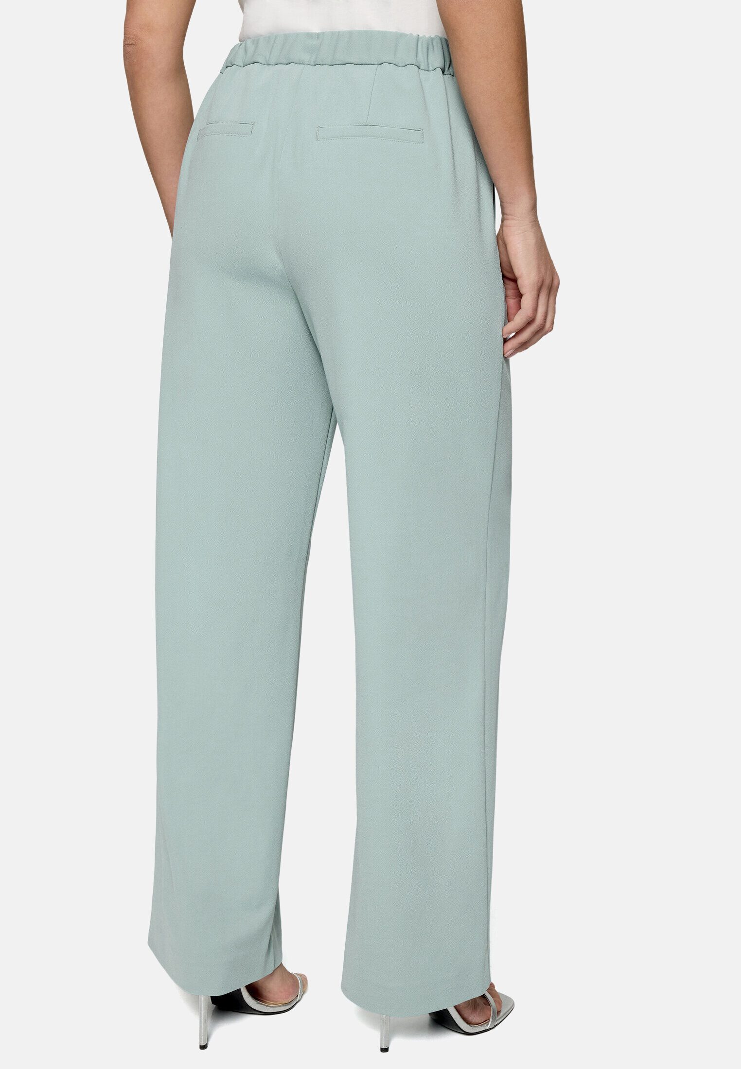 Zero Stoffhose Damen mit Schlitz vorn Schlitze