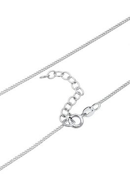 Elli Choker Choker Herz Emaille schwarz 925 Silber