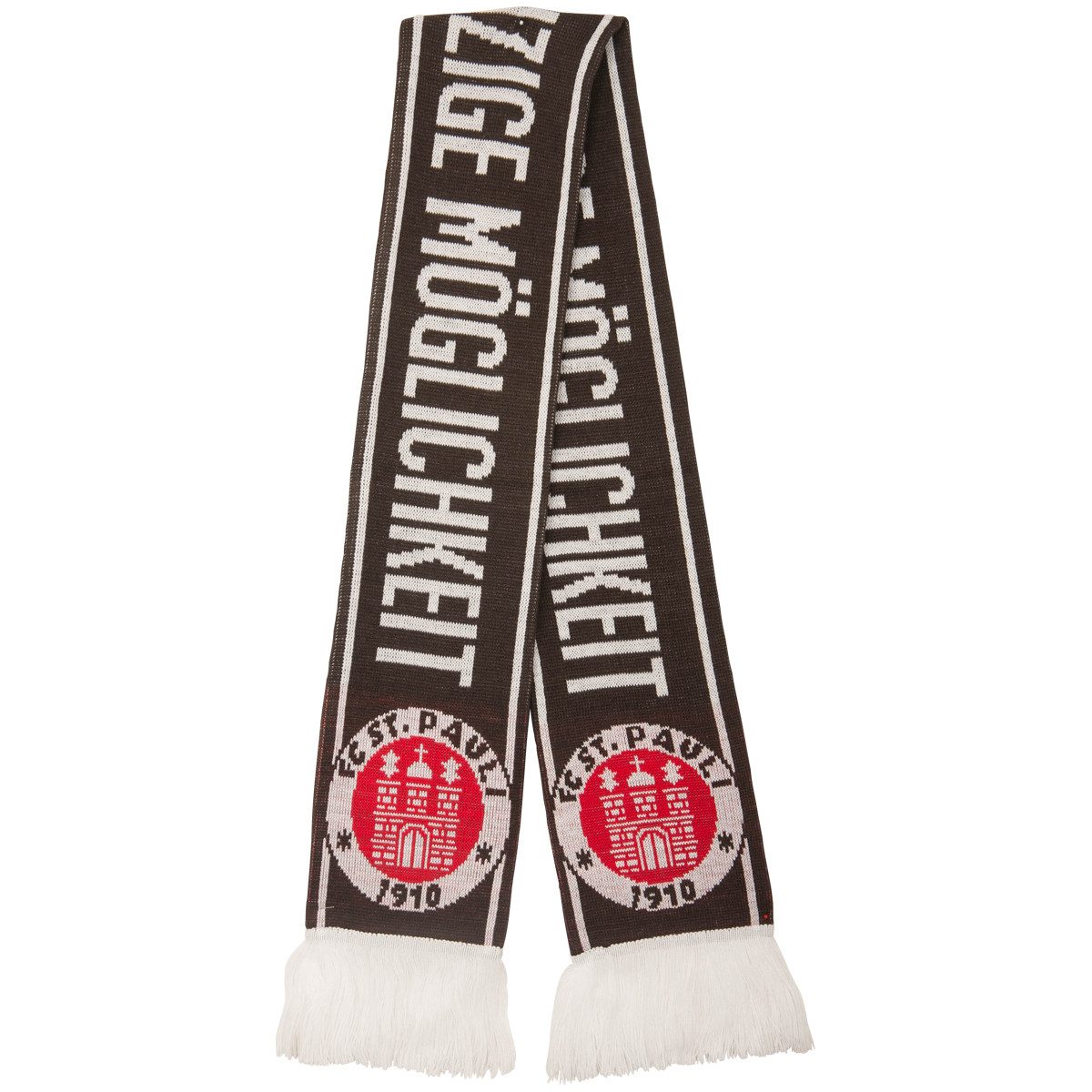 FC St. Pauli Schal FC St. Pauli - Schal Einzige Möglichkeit - braun