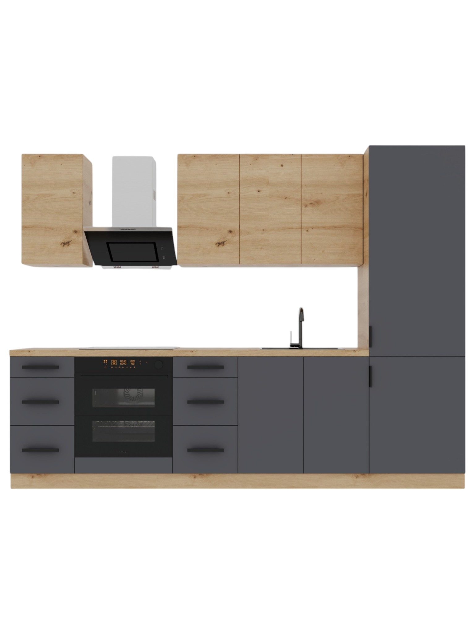 ROYAL24_MARKT K98-G280 - Nexa - Raumeffizienz mit Charakter, (Komplett Set), Edle Materialien - Stilvolles Design - Hohe Qualität.
