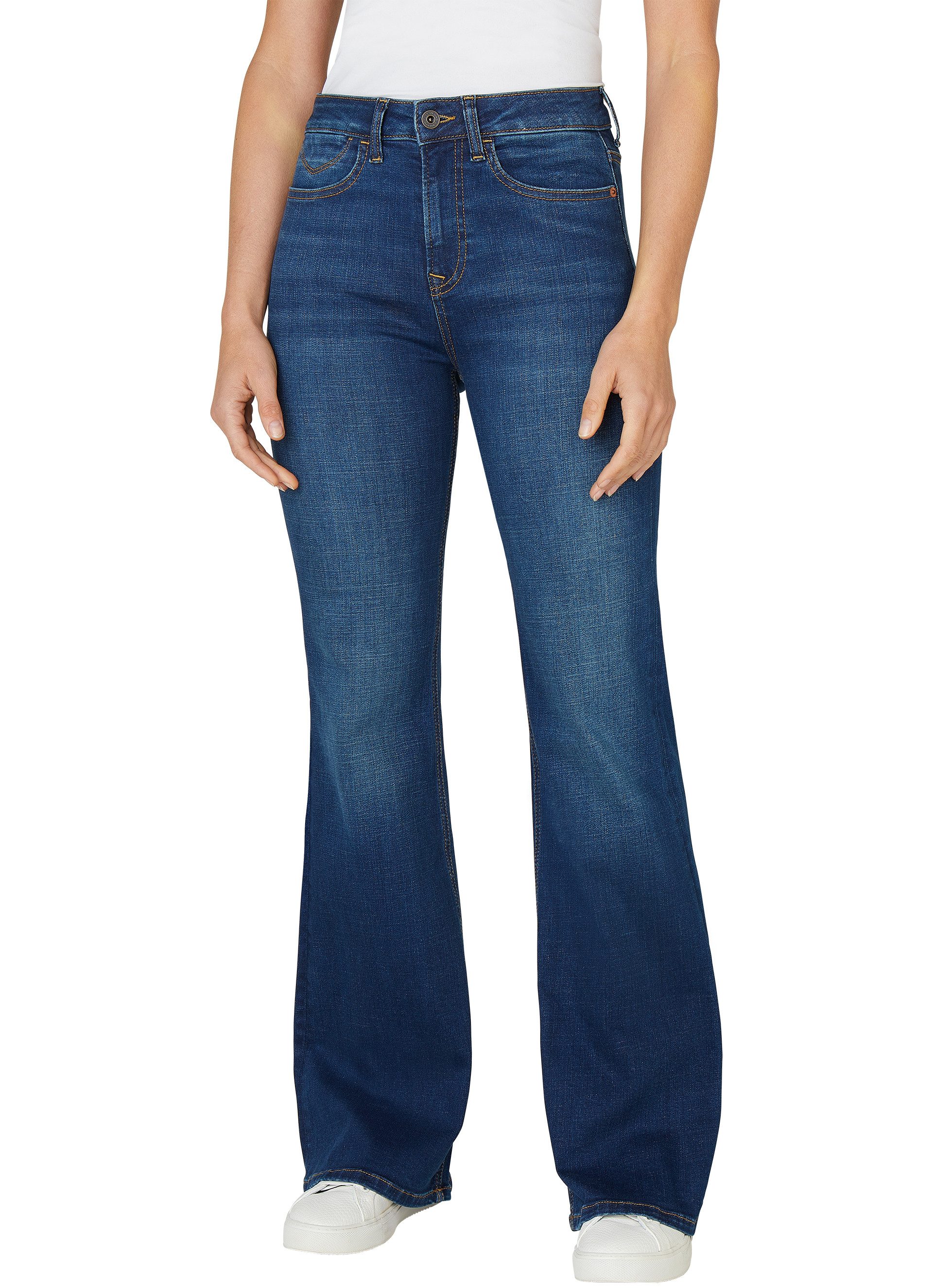 Pepe Jeans 5-Pocket-Jeans FLARE HW WILLA im Flared Fit günstig online kaufen