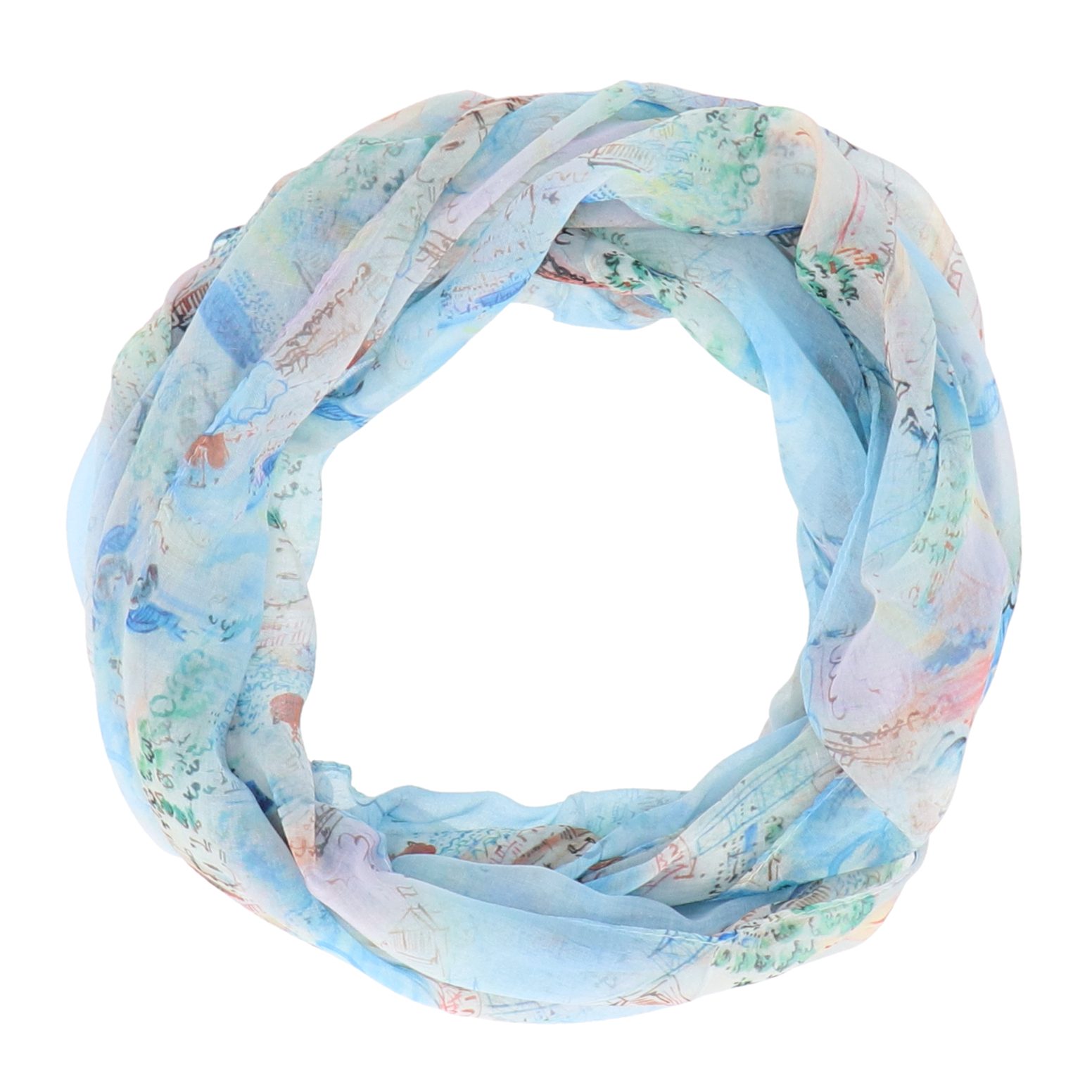 halsüberkopf Accessoires Loop Loopschal Paris, angenehm soft günstig online kaufen
